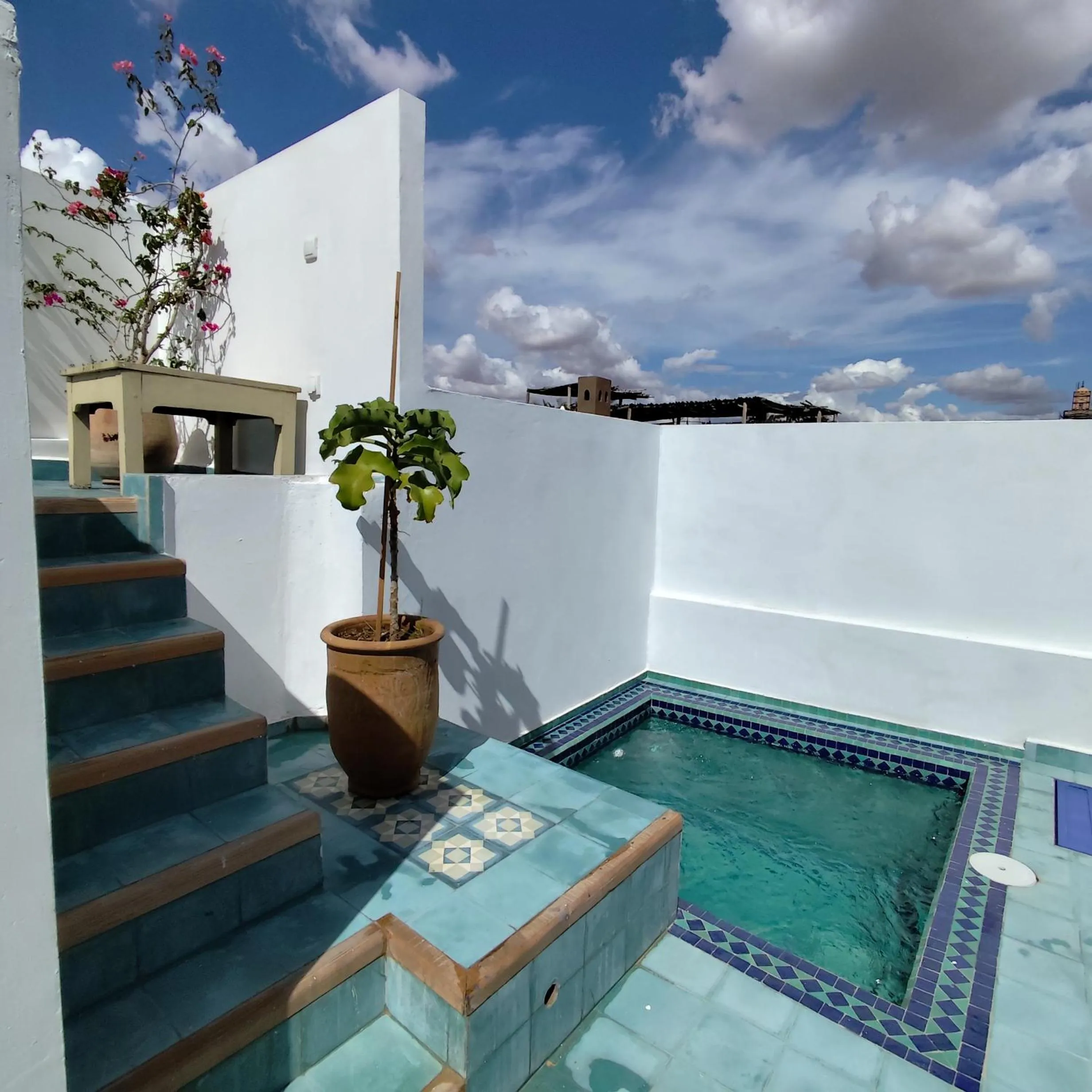 Pool view in Riad Dar Saad - Hammam & Spa