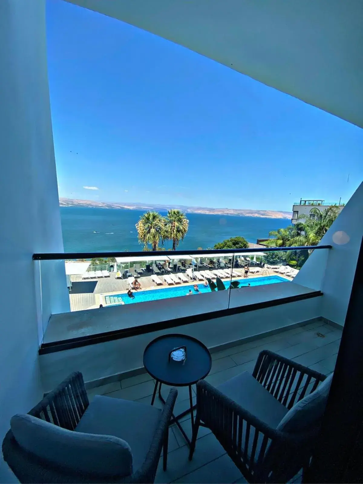 Premium Deluxe with Balcony Sea View in Golan Hotel Premium Deluxe with Balcony Sea View in Golan Hotel