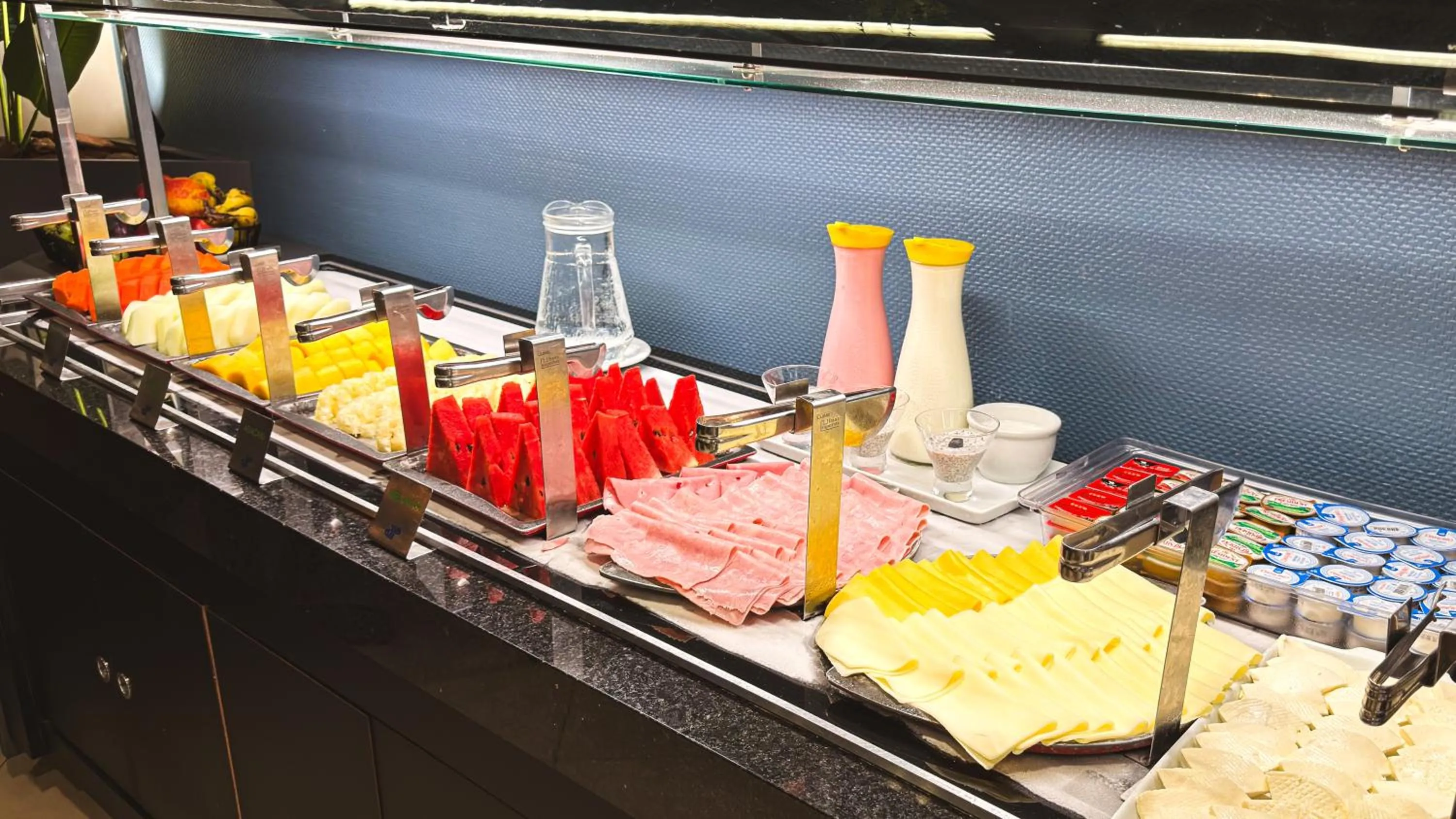 Buffet breakfast in HD Plaza Hotel