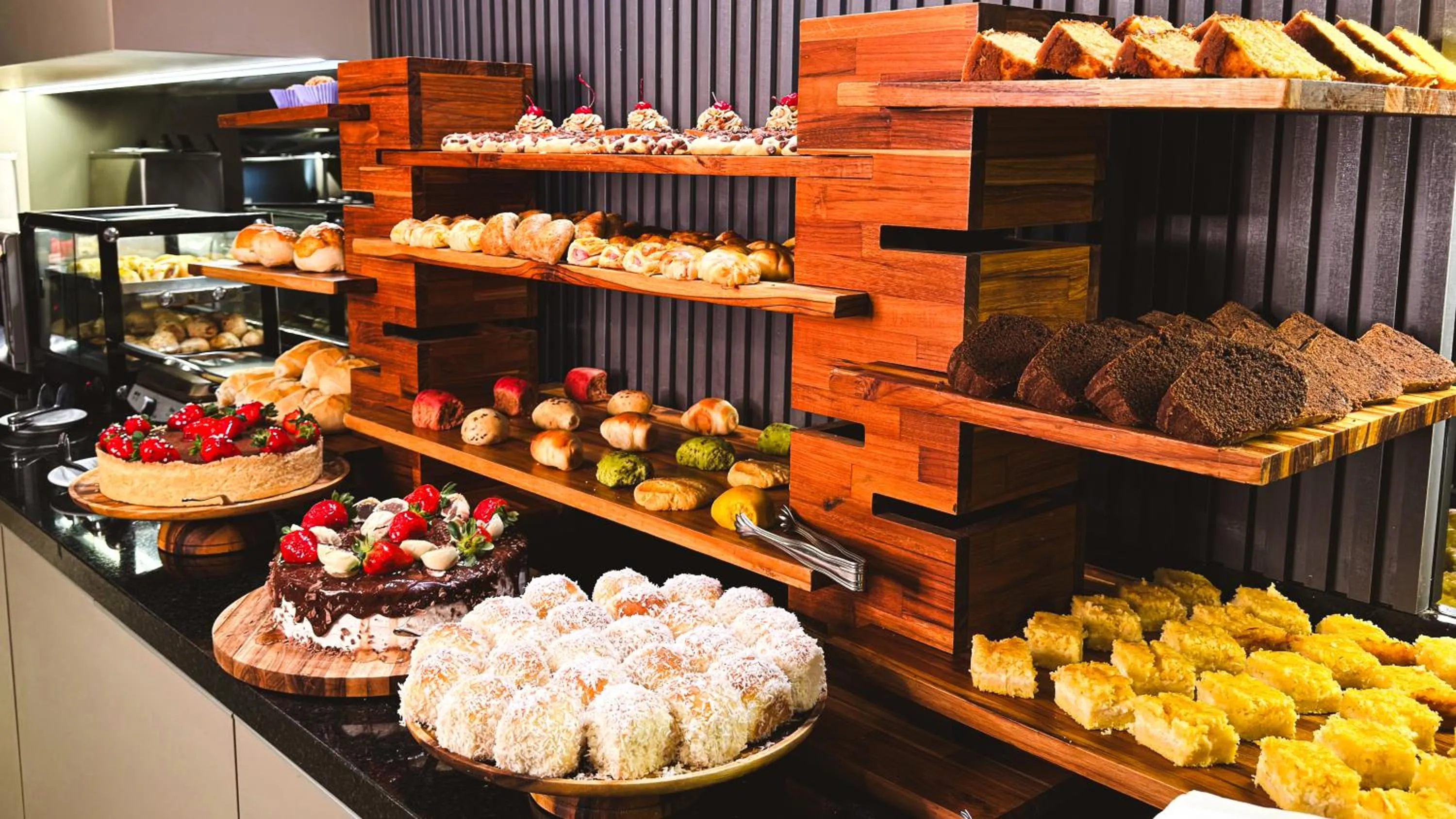 Buffet breakfast in HD Plaza Hotel