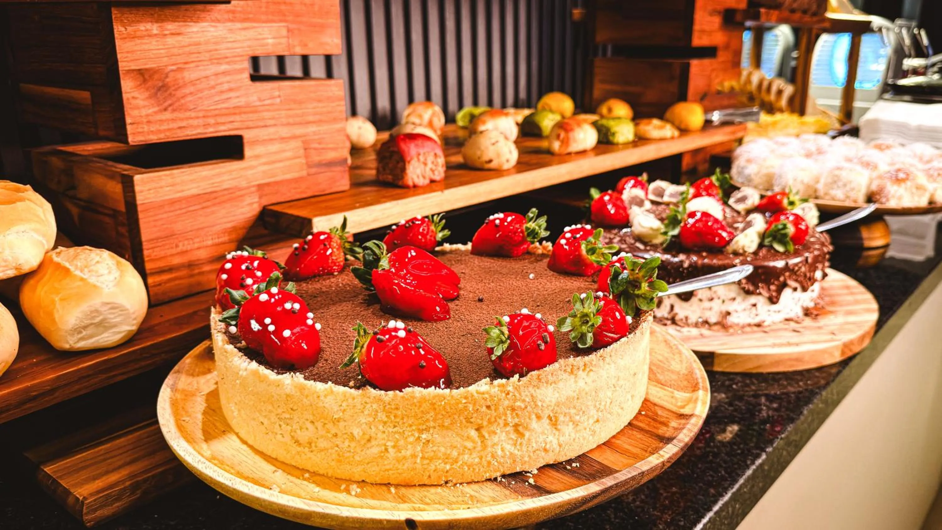 Buffet breakfast in HD Plaza Hotel