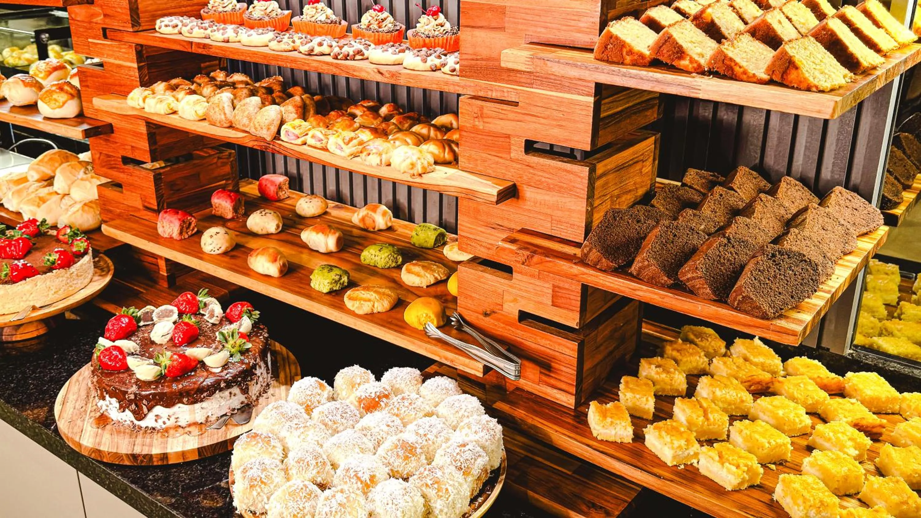 Buffet breakfast in HD Plaza Hotel