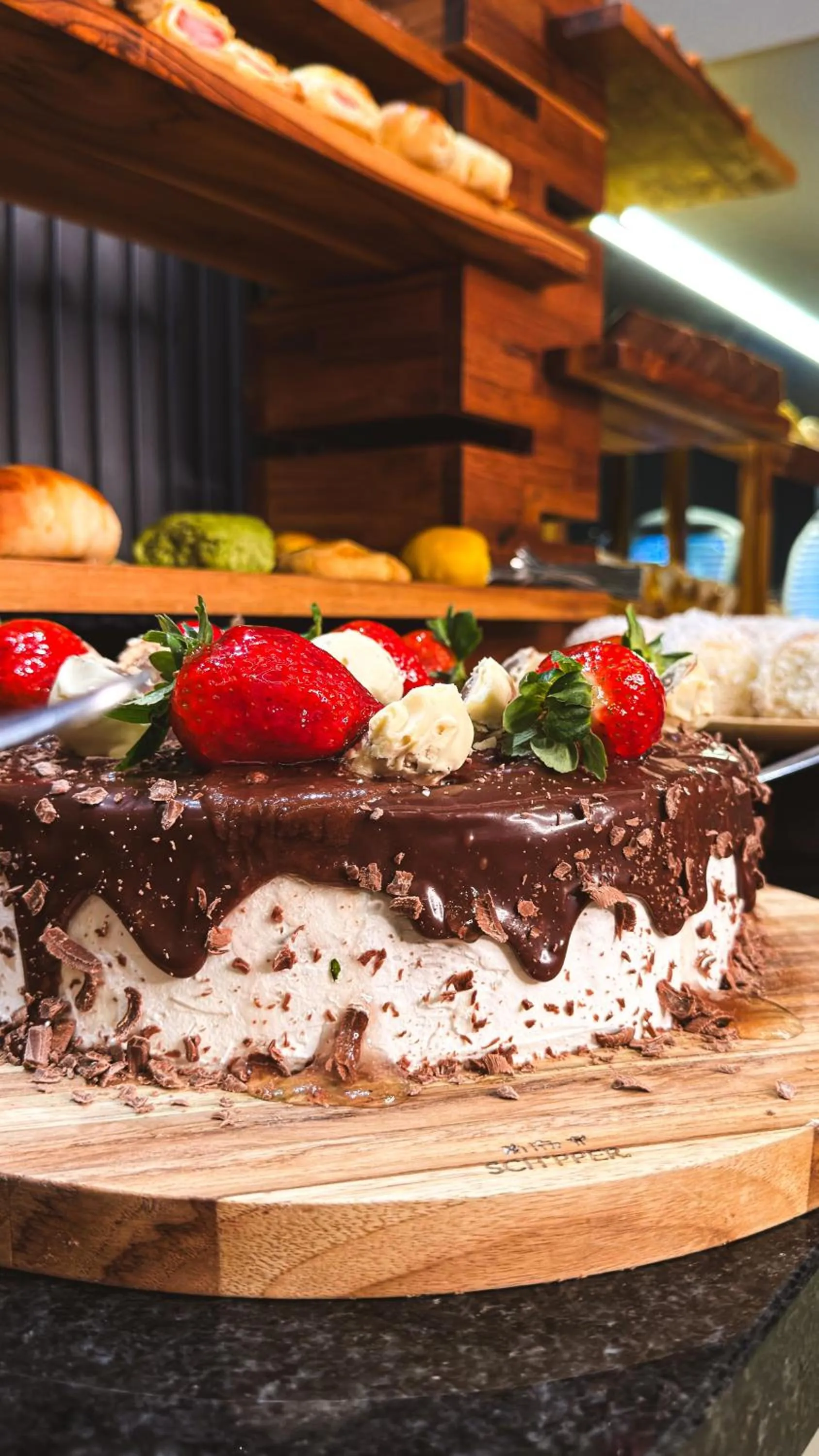 Buffet breakfast in HD Plaza Hotel