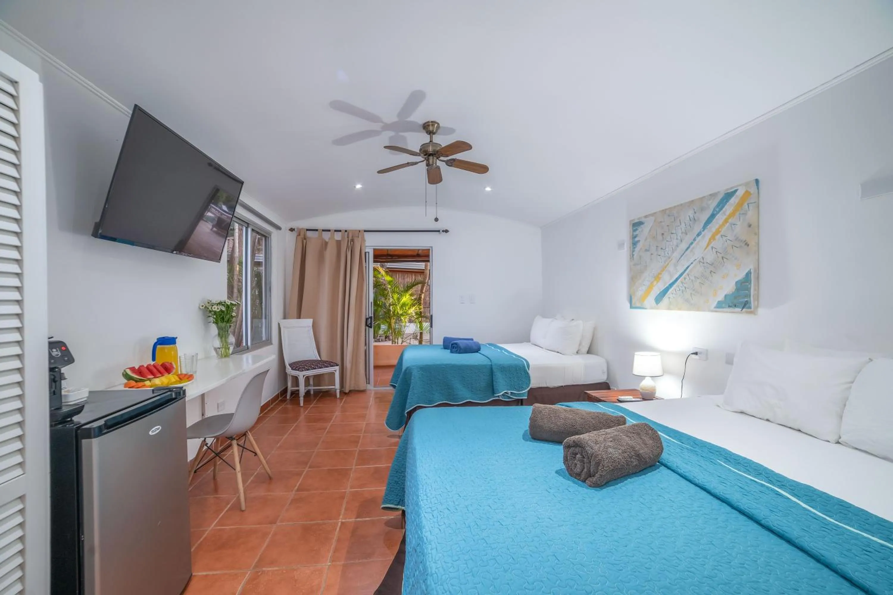 Bed in Hotel Pasatiempo