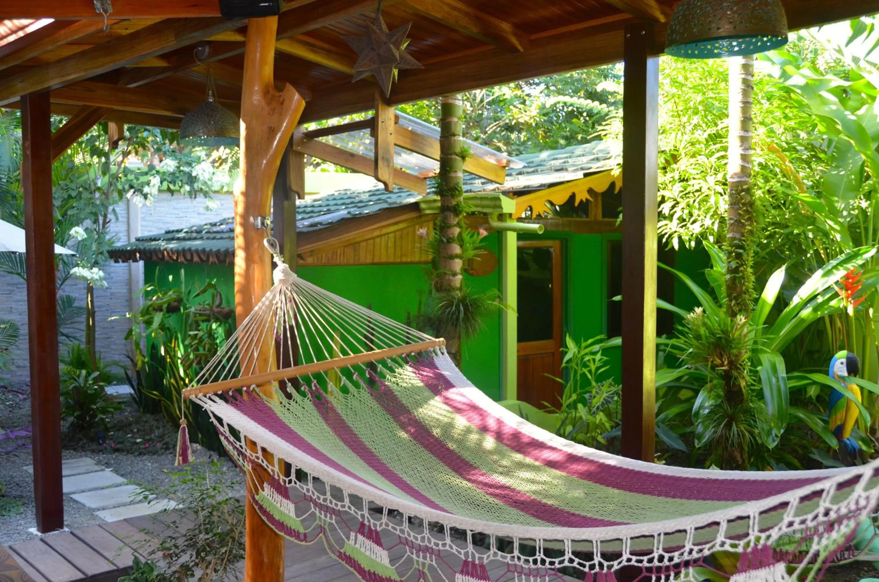 Garden in Physis Caribbean Bed & Breakfast