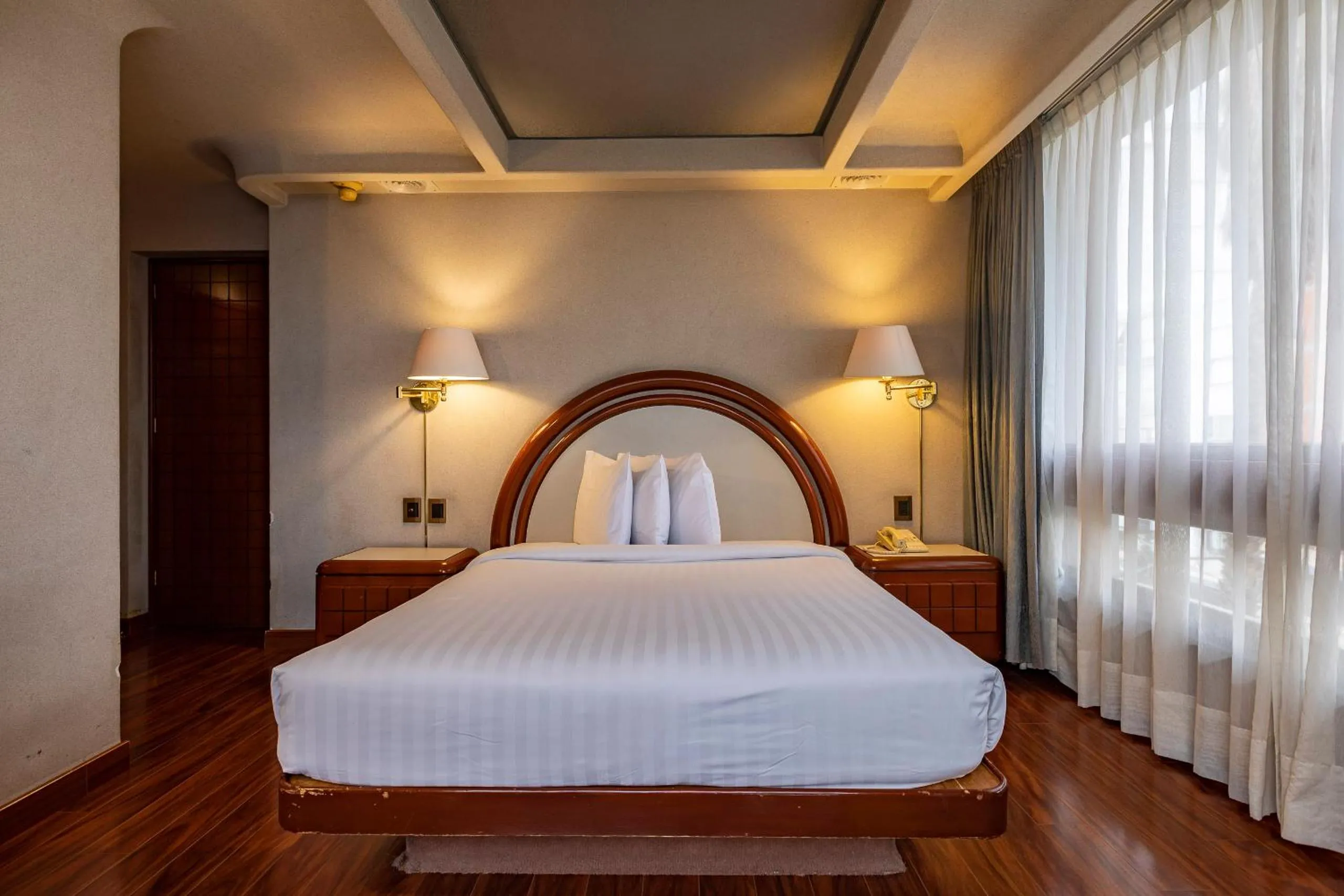 Bed in Hotel Beverly