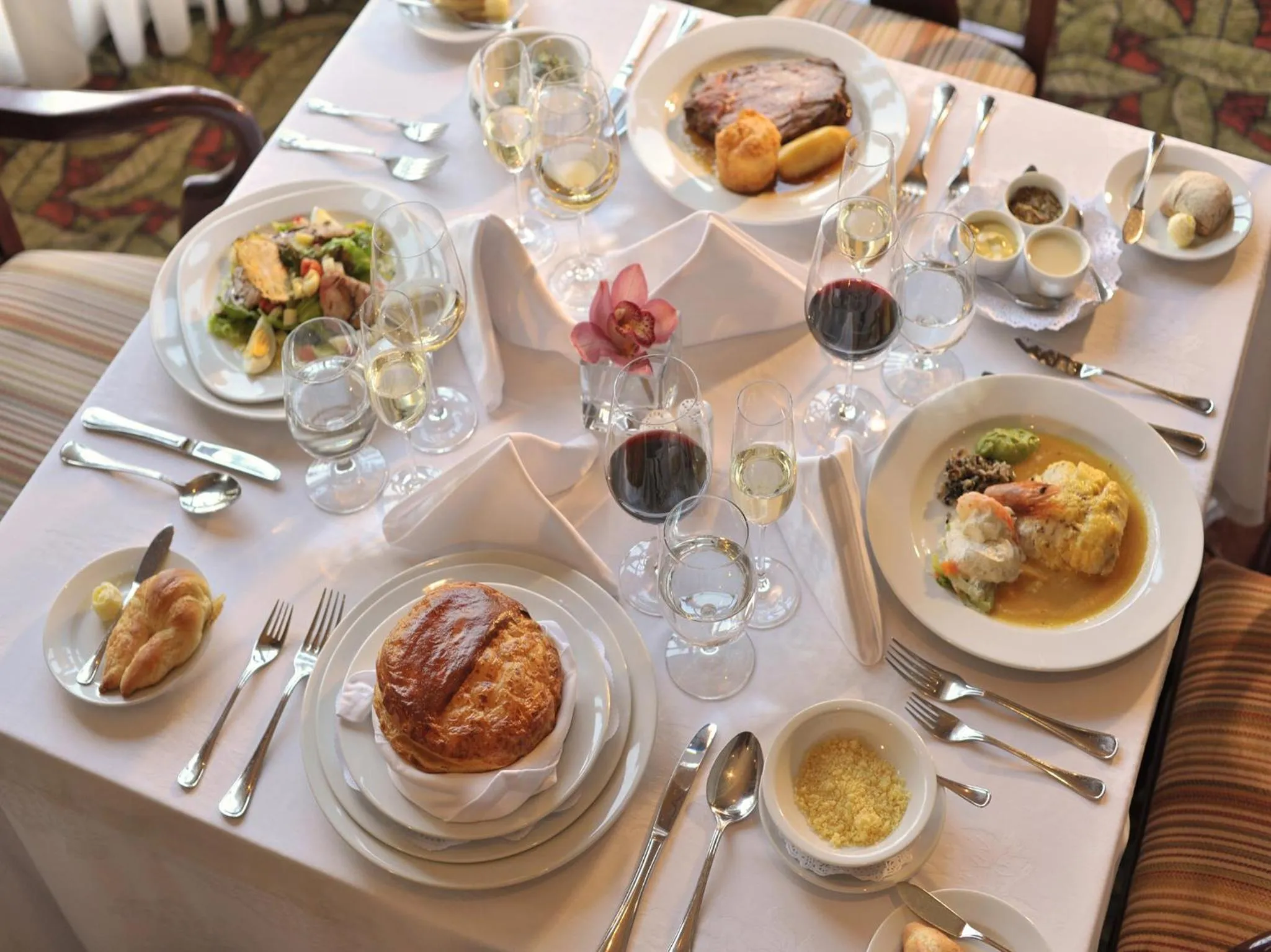 Food close-up in Hotel Beverly