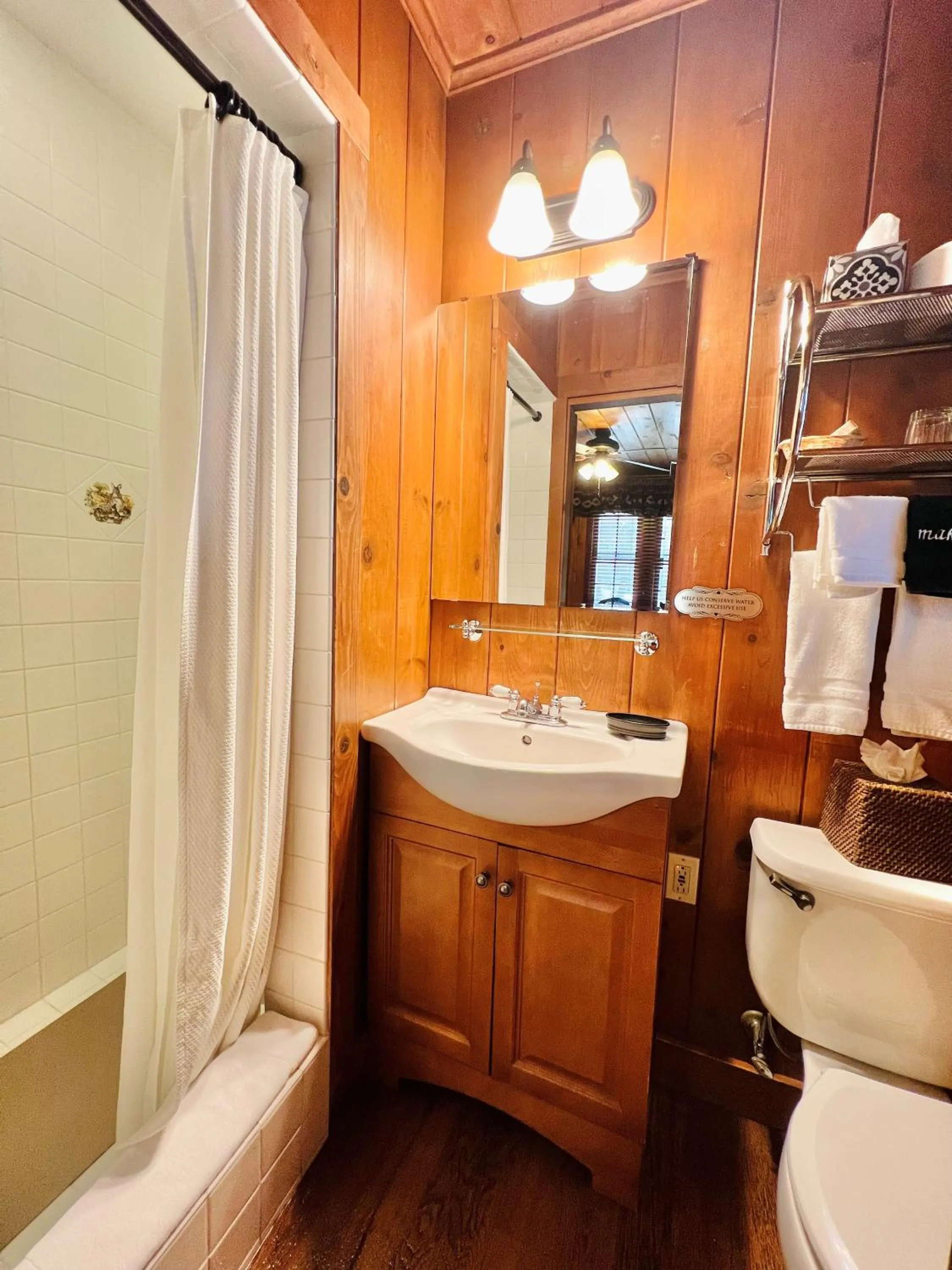 Shower in Cottage Inn At Lake Tahoe