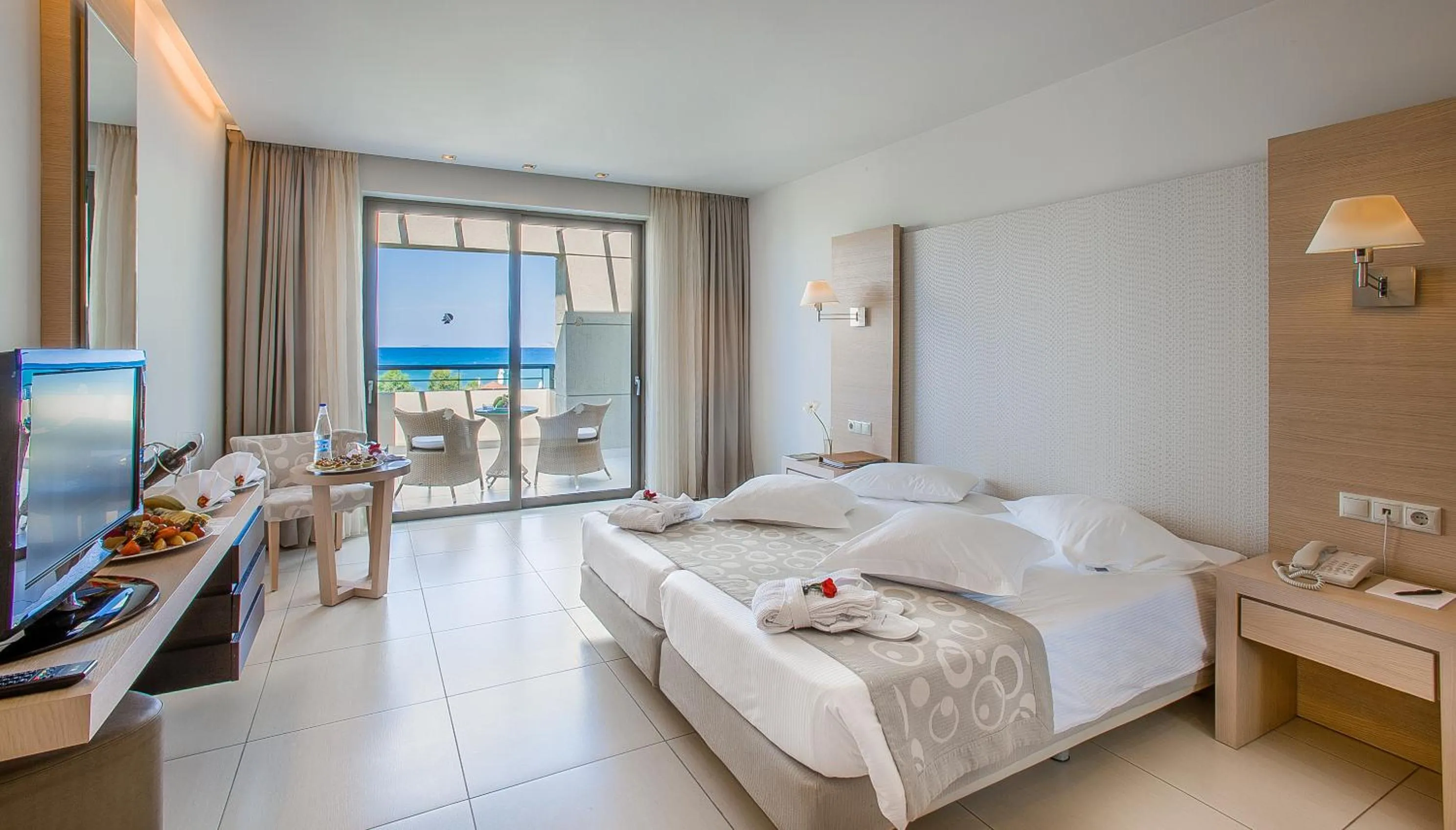 Bedroom, Bed in Astir Odysseus Kos Resort and Spa