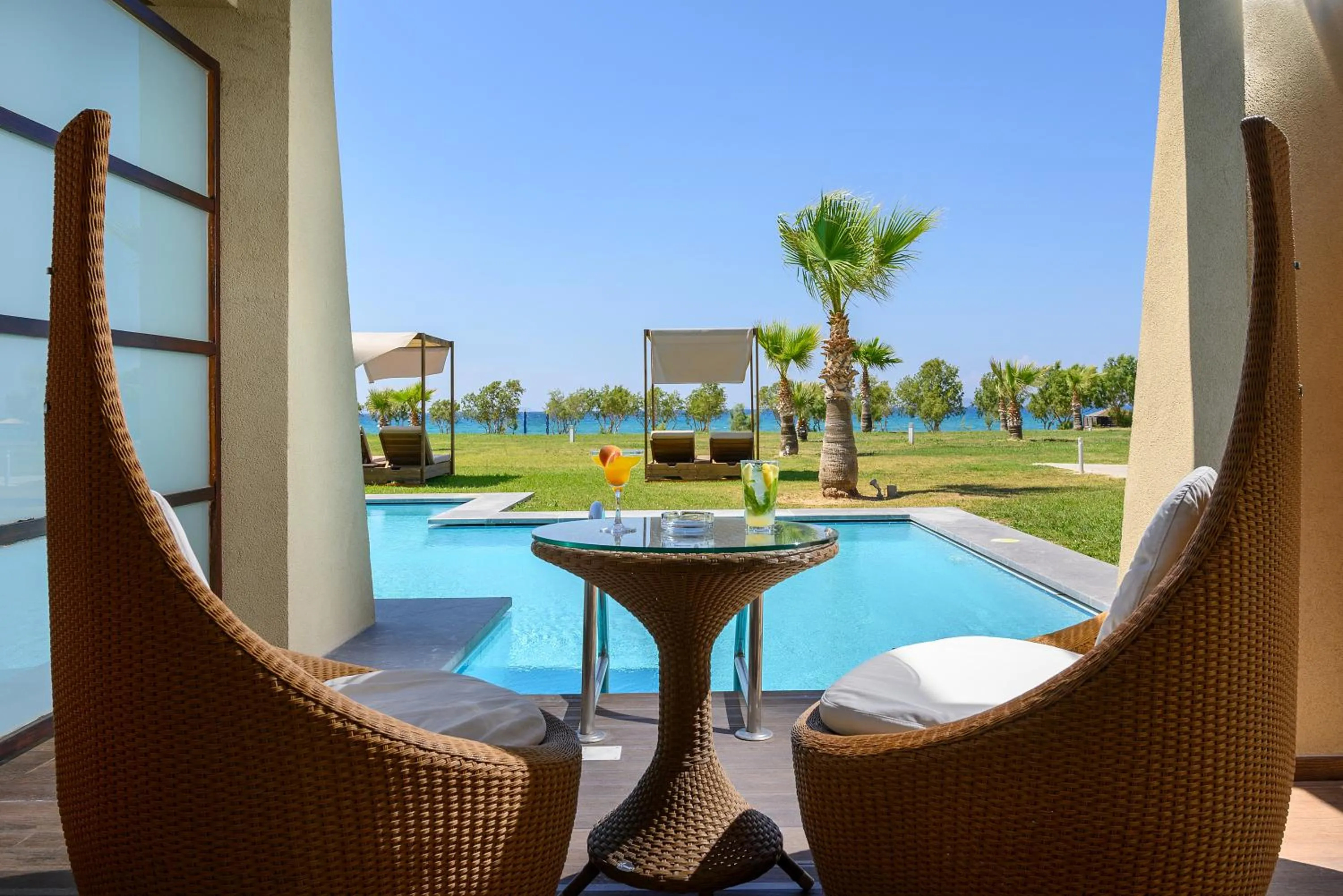 Pool view in Astir Odysseus Kos Resort and Spa