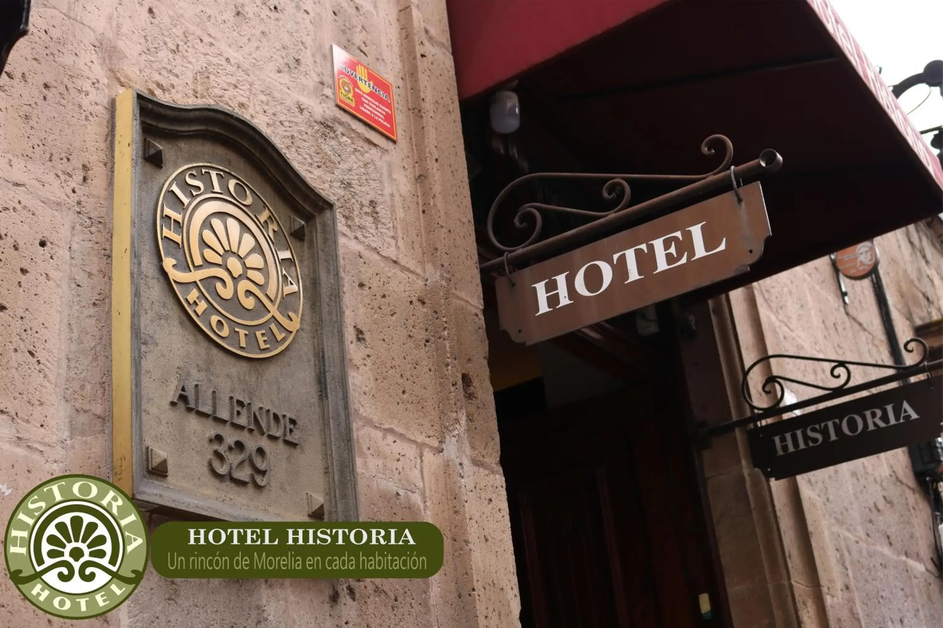 Property building in Hotel Historia Property building in Hotel Historia