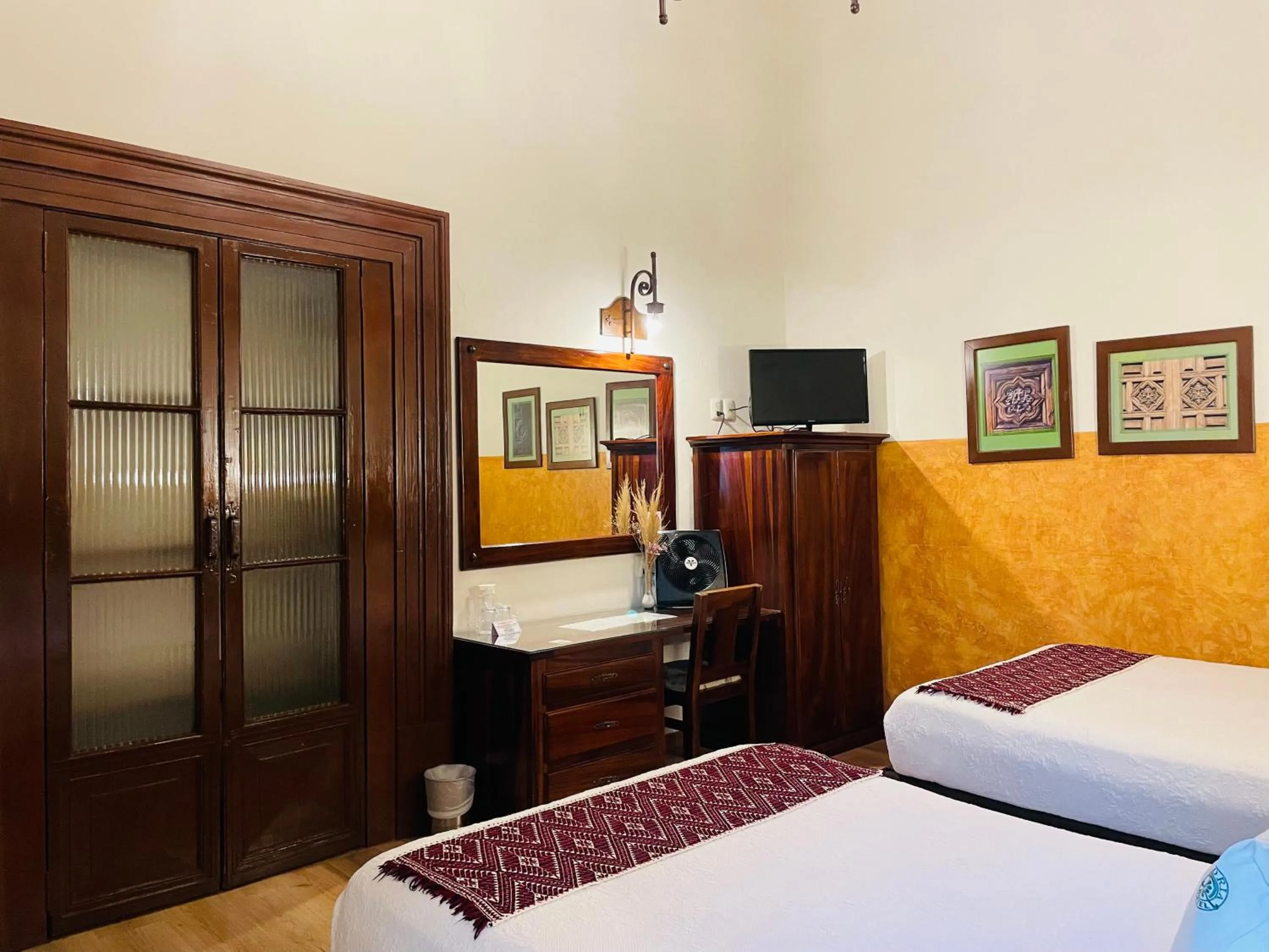 Bed in Hotel Historia