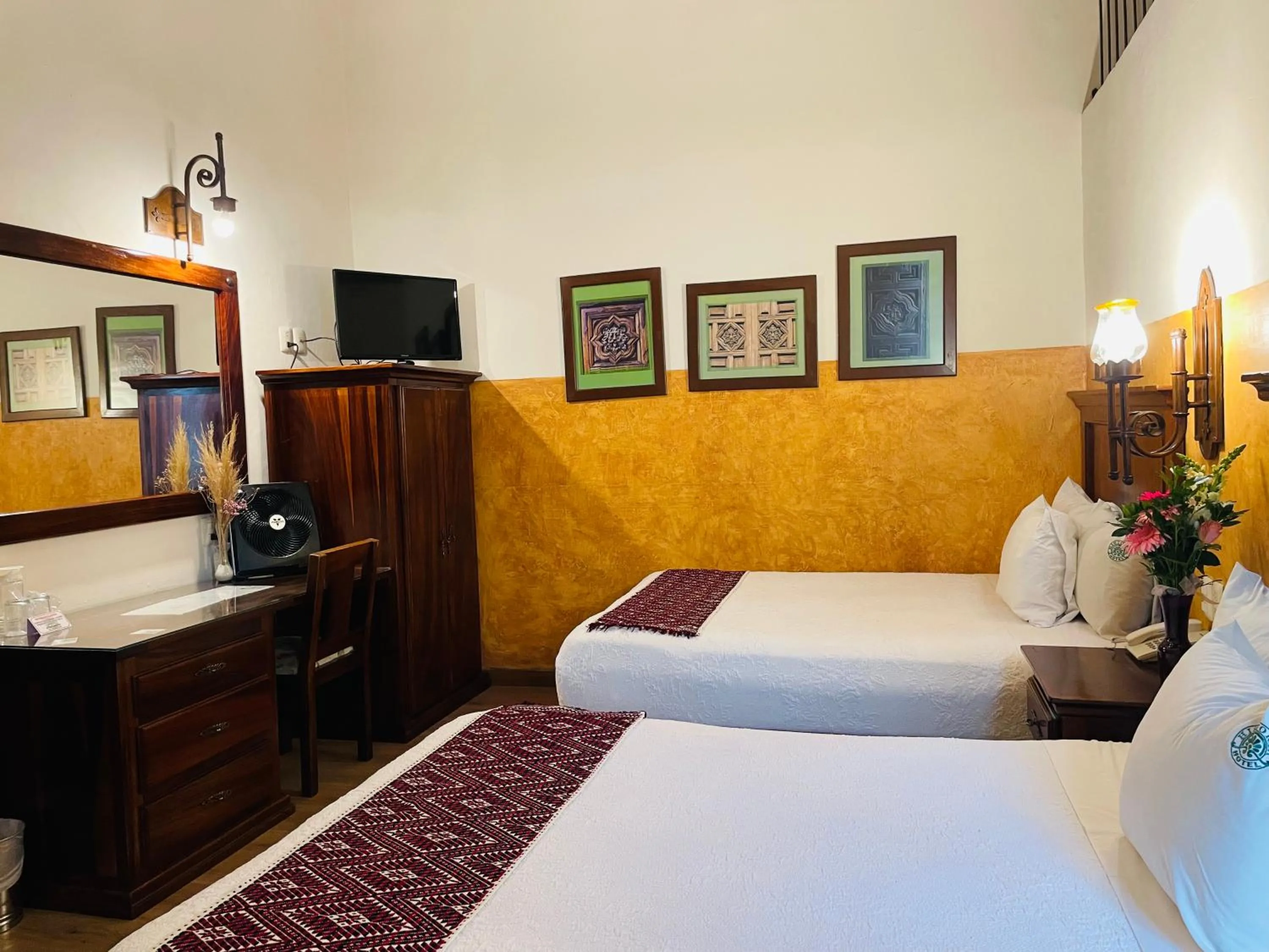 Bed in Hotel Historia