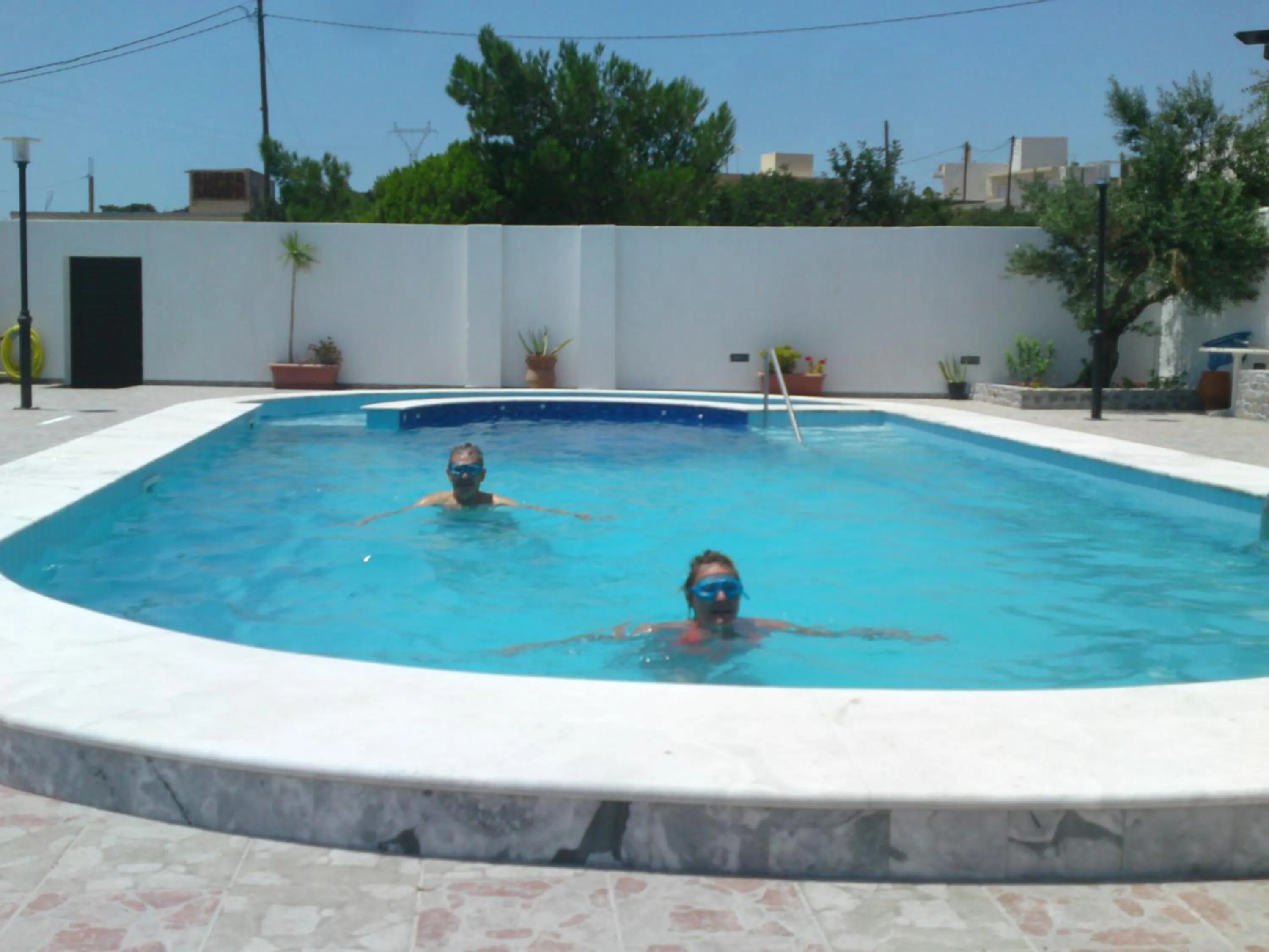 Hot Tub in Filoxenia Villa