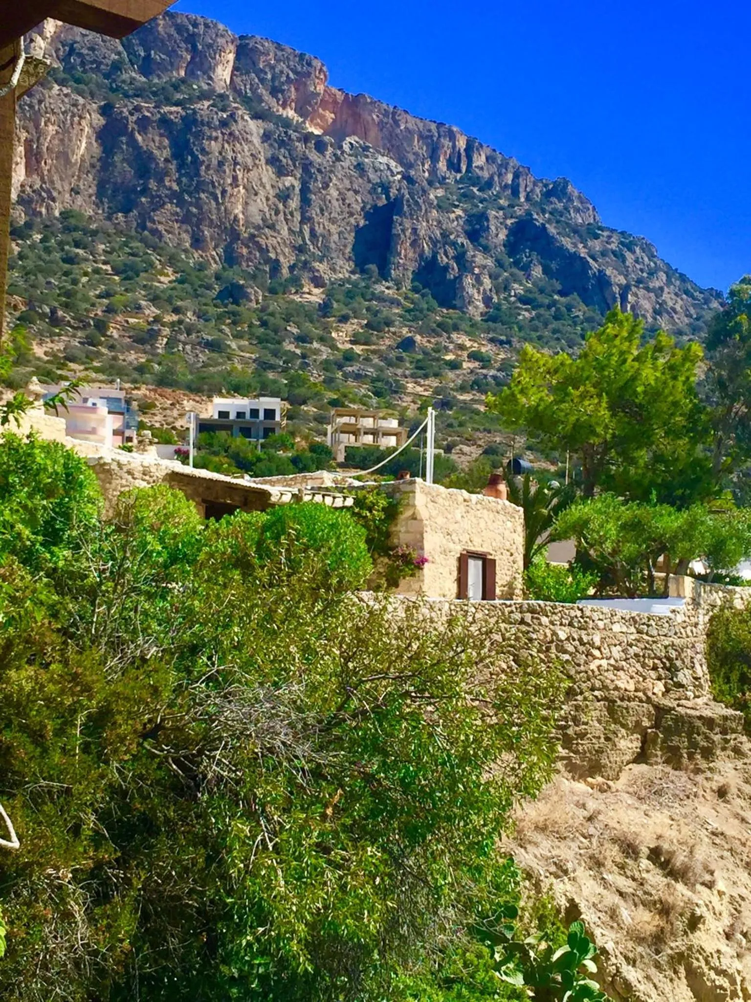 Natural landscape in Filoxenia Villa