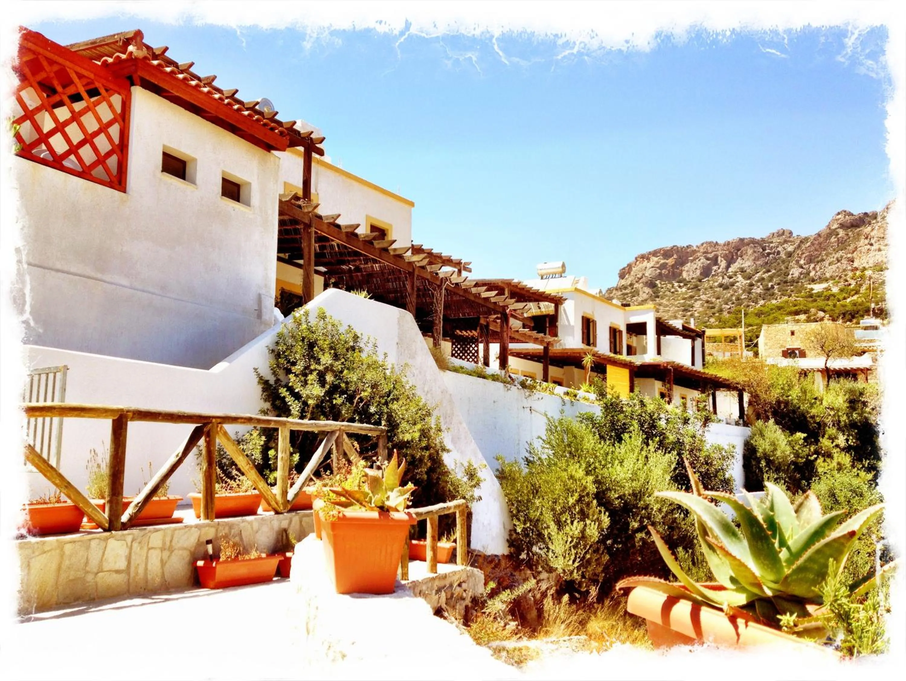 Property building in Filoxenia Villa