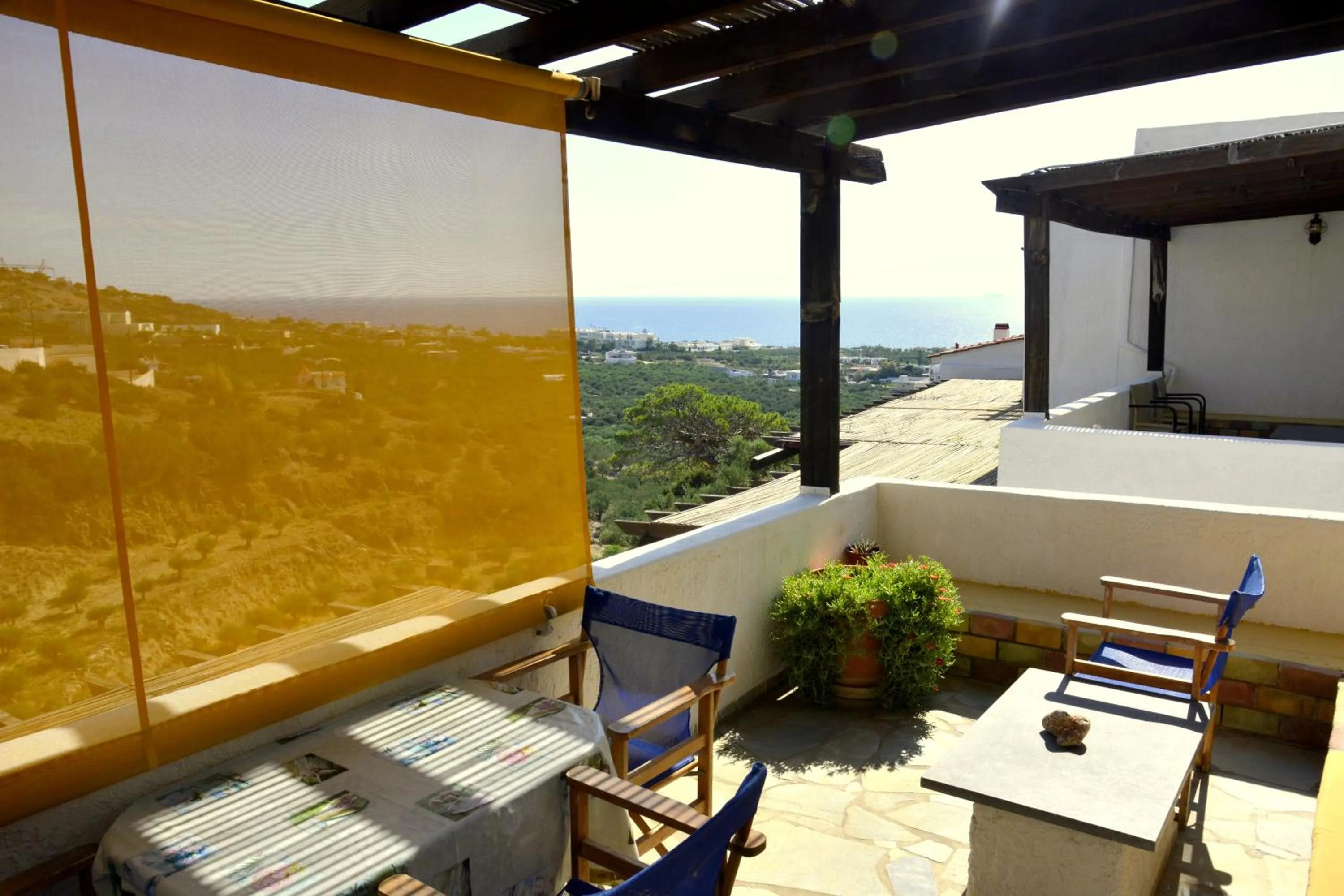 Balcony/Terrace in Filoxenia Villa