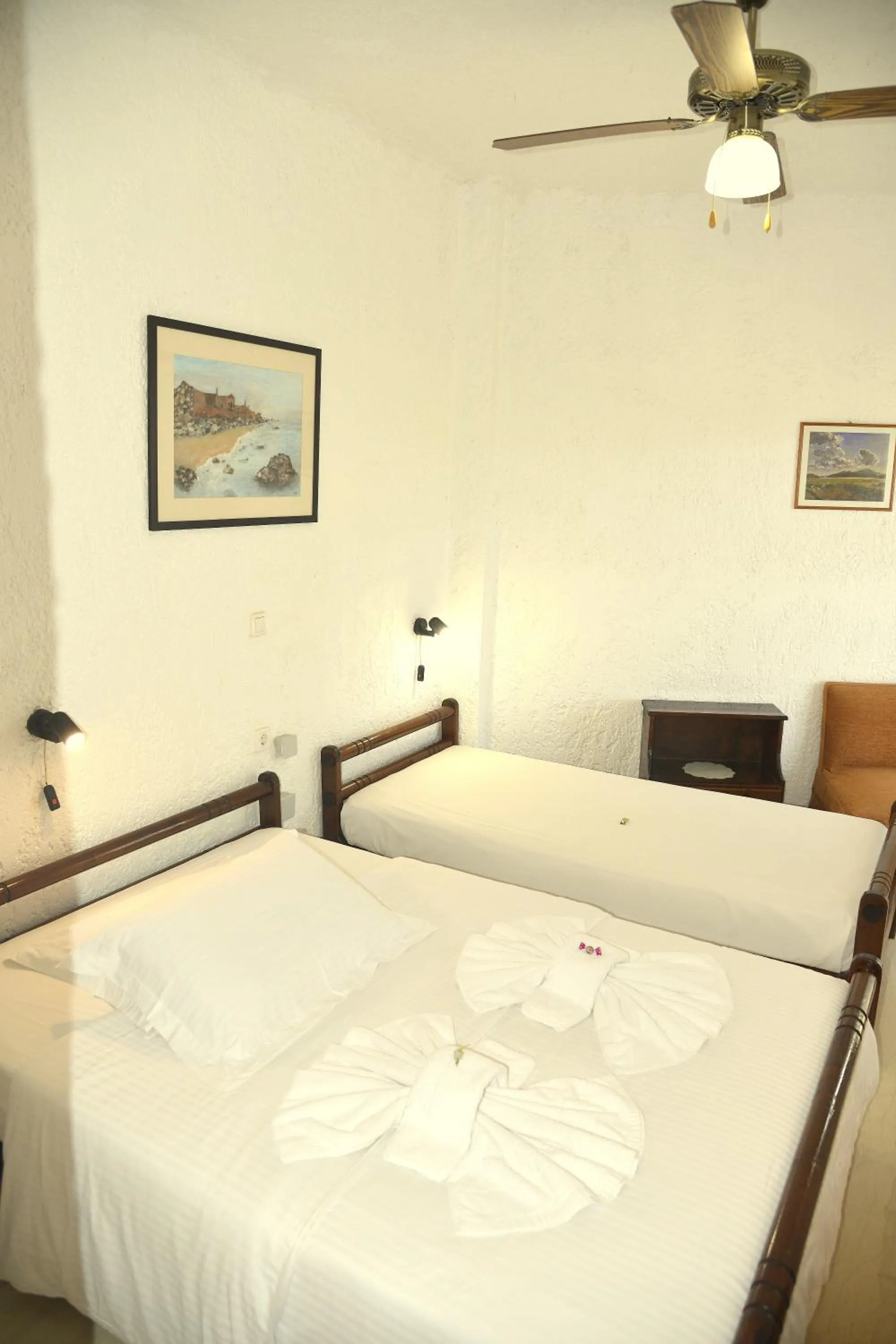 Bedroom, Bed in Filoxenia Villa