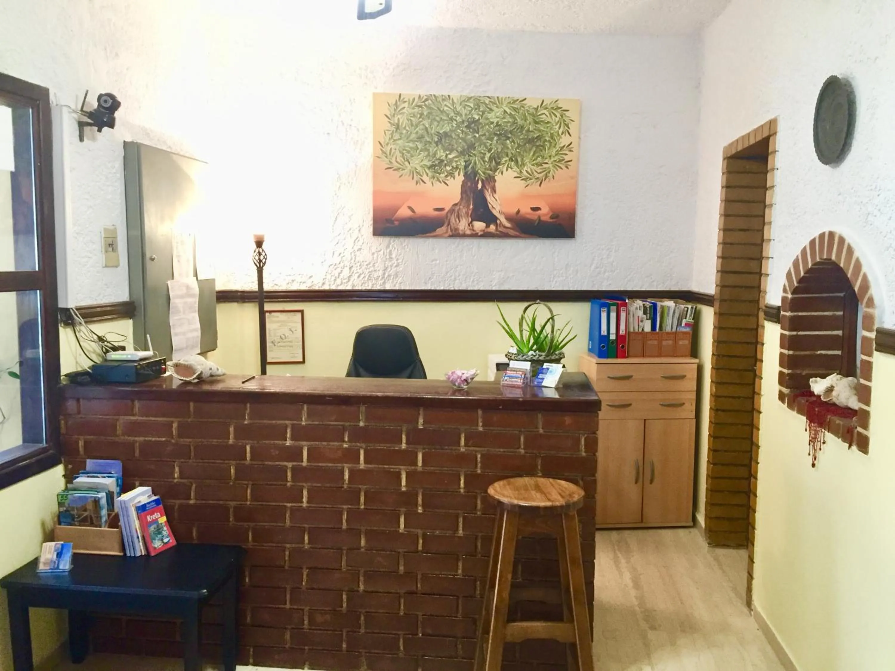 Lobby or reception in Filoxenia Villa