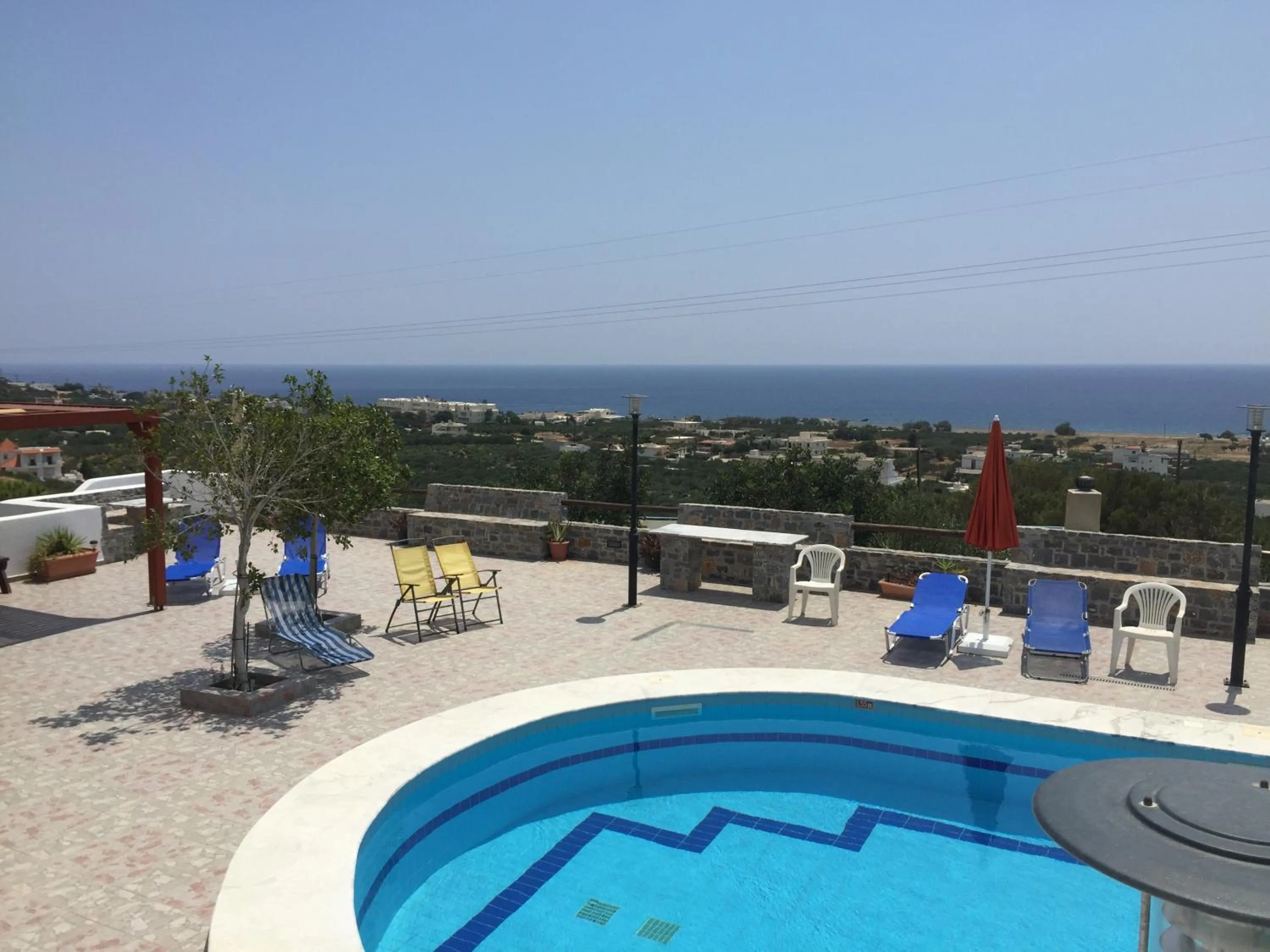 Sea view in Filoxenia Villa