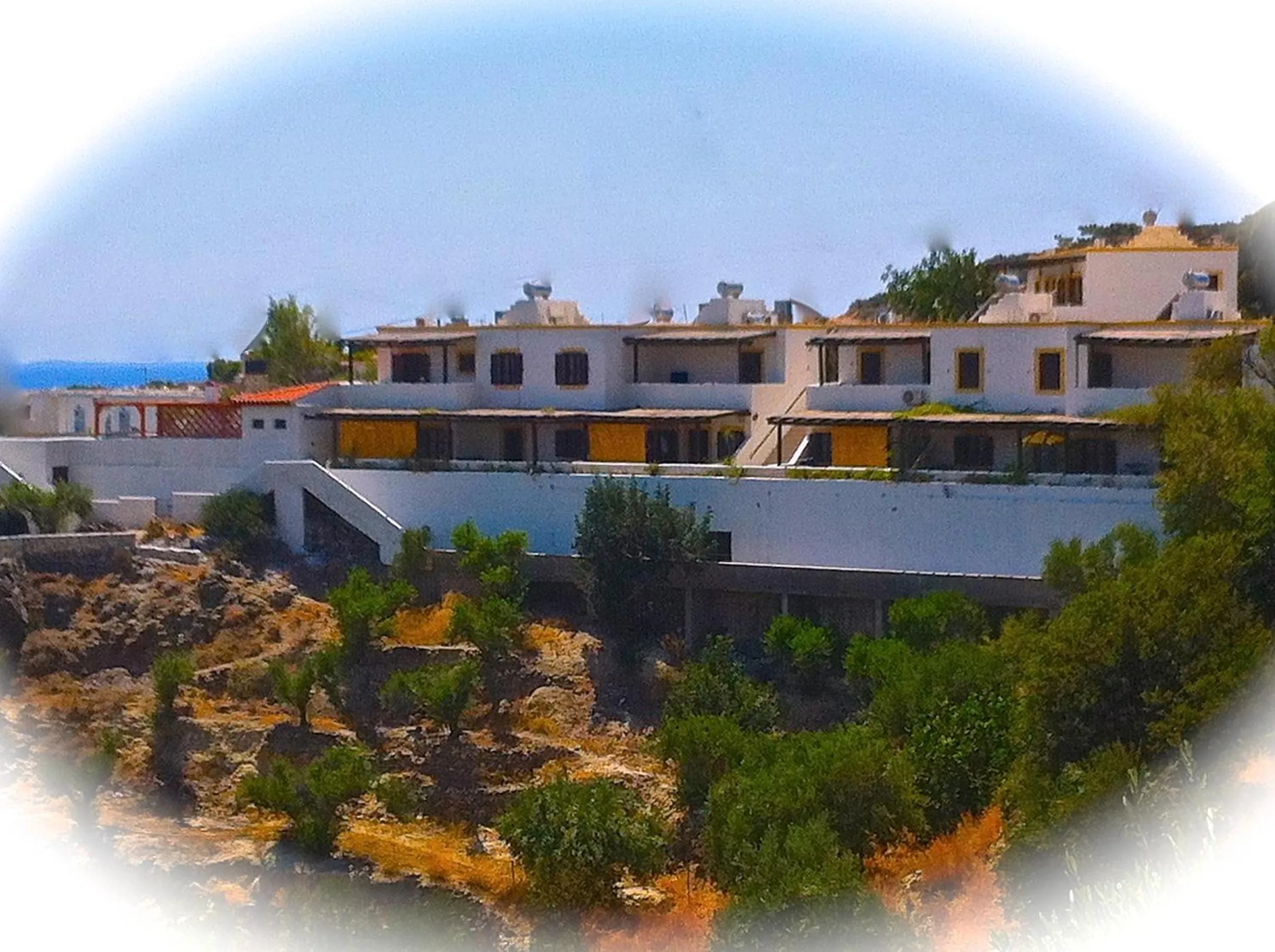 Natural landscape in Filoxenia Villa