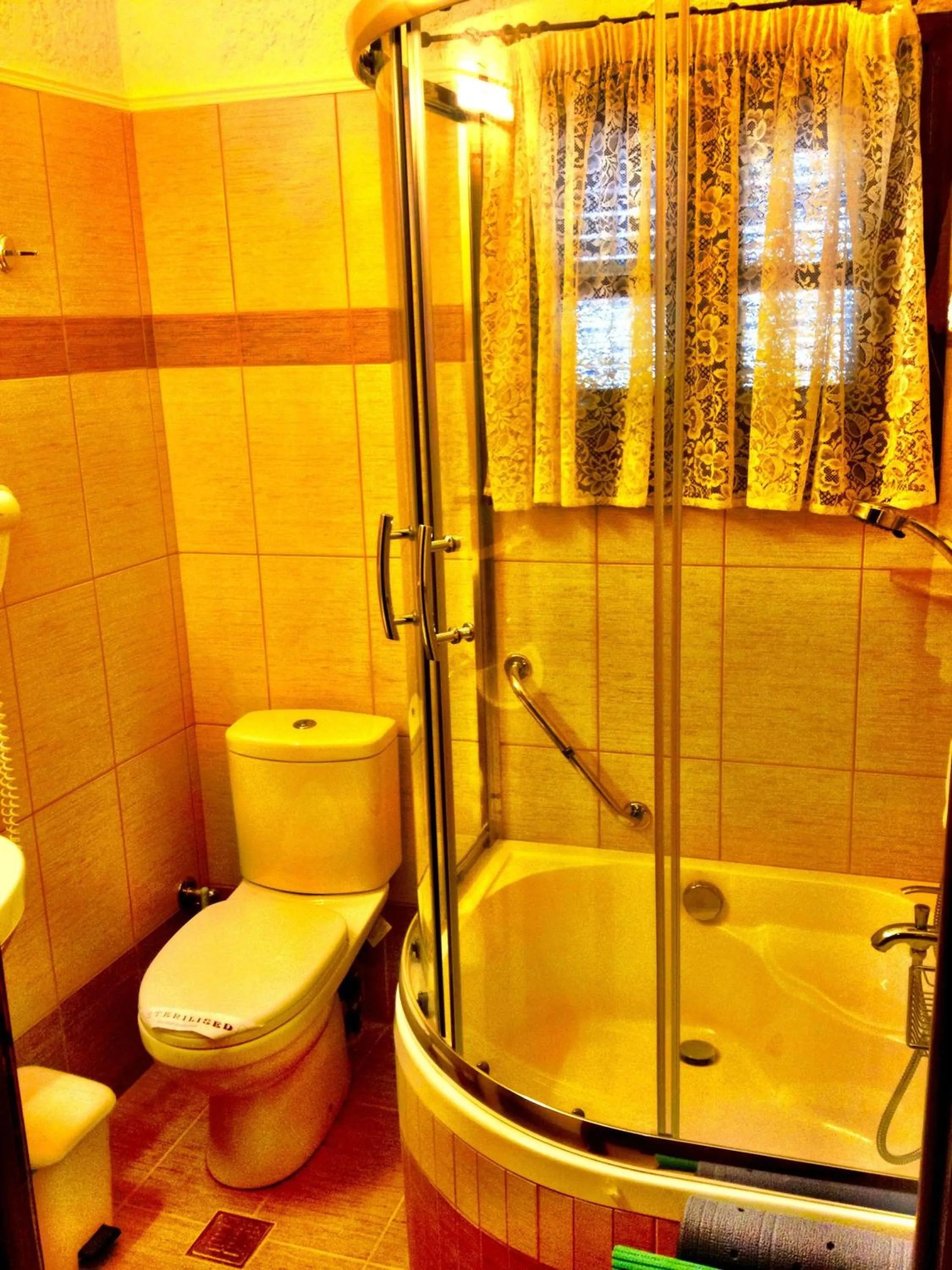 Shower in Filoxenia Villa