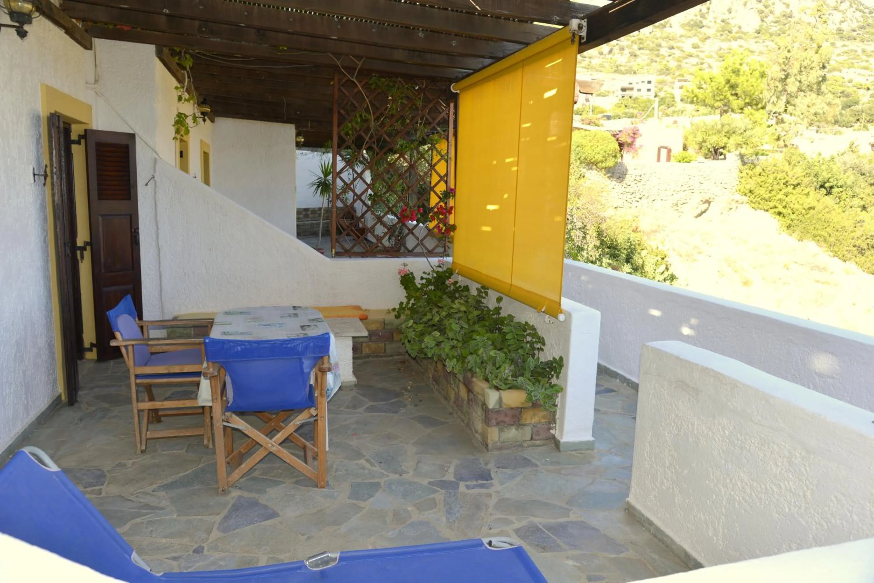 Facade/entrance in Filoxenia Villa