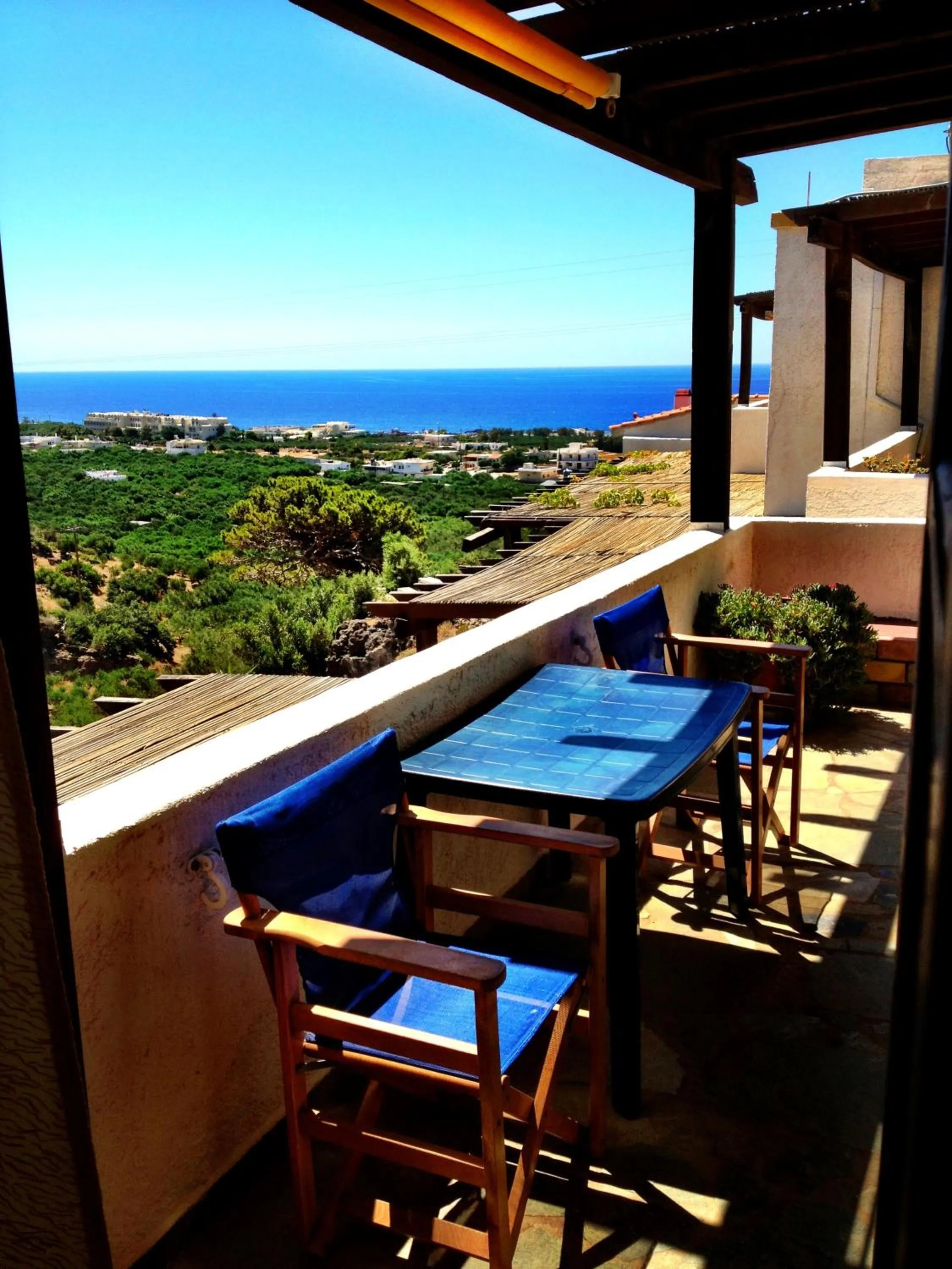 Balcony/Terrace in Filoxenia Villa