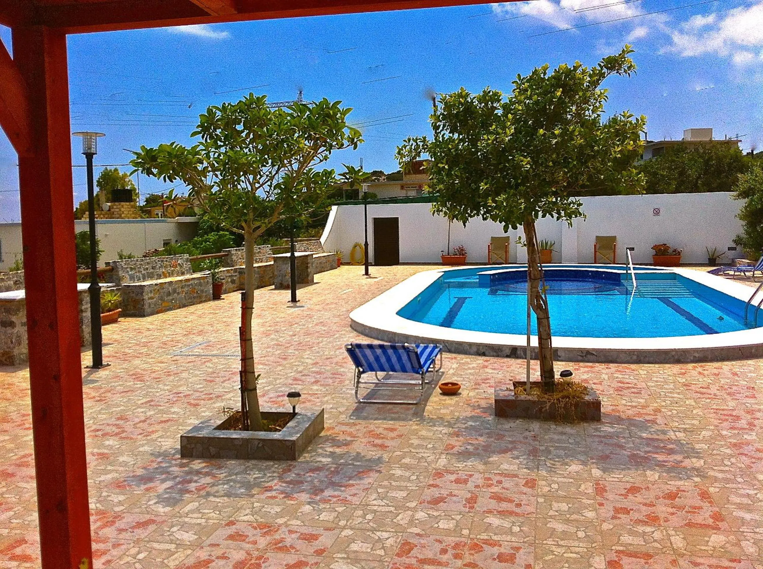 Swimming pool in Filoxenia Villa