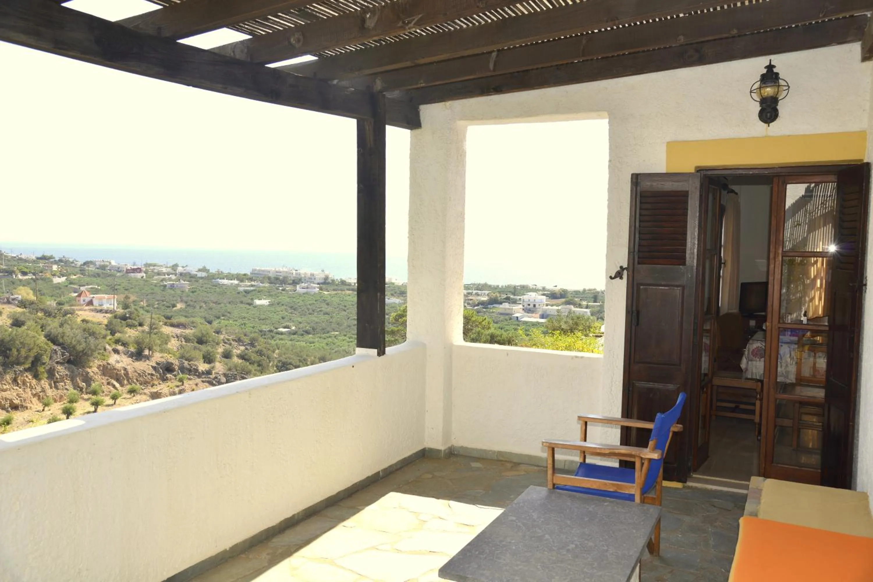 Balcony/Terrace in Filoxenia Villa