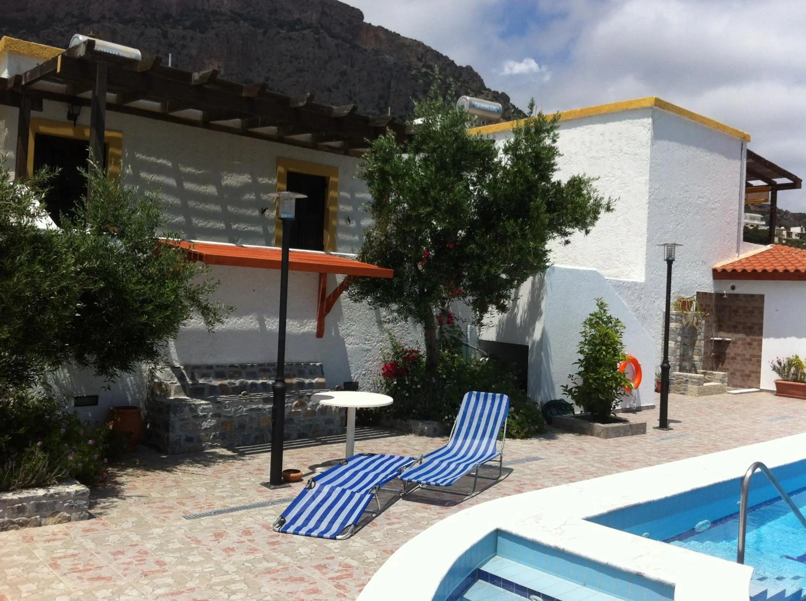 Balcony/Terrace in Filoxenia Villa