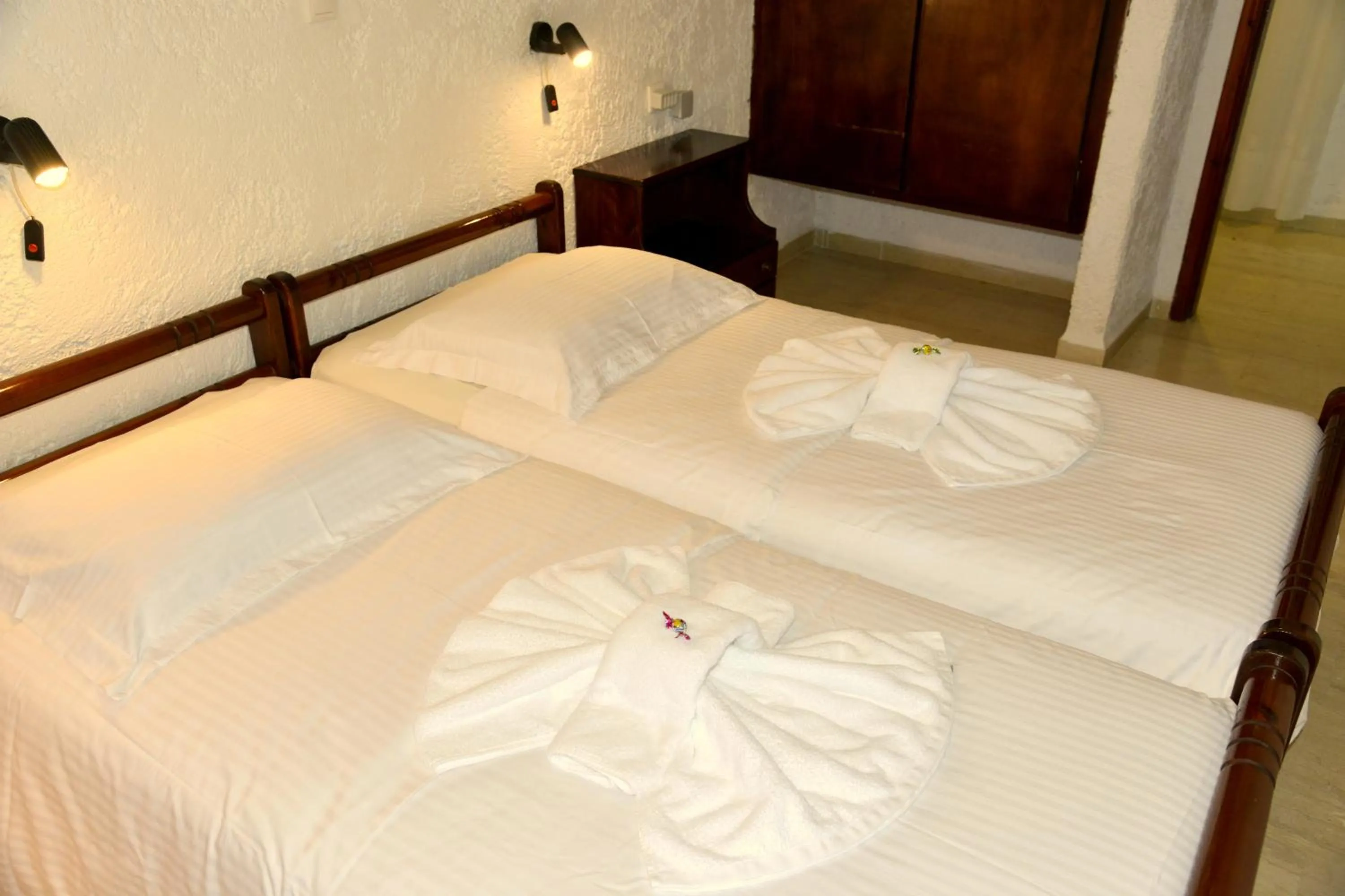 Bedroom, Bed in Filoxenia Villa