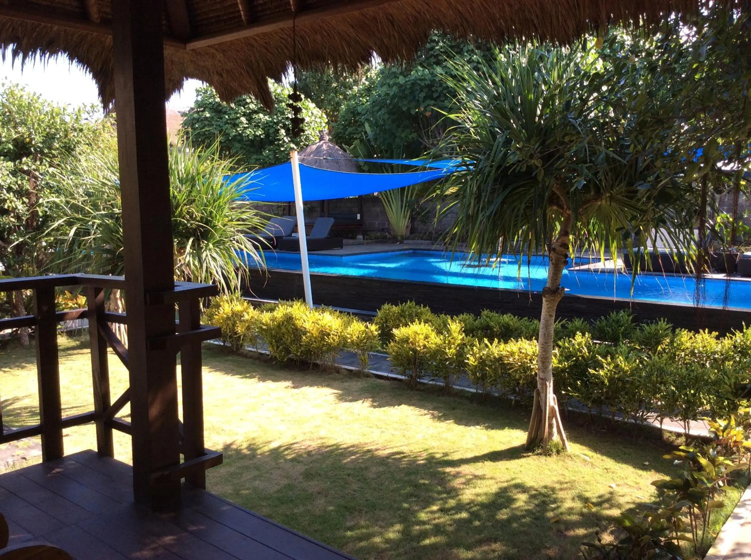 Balcony/Terrace in Sunset Villa Lembongan