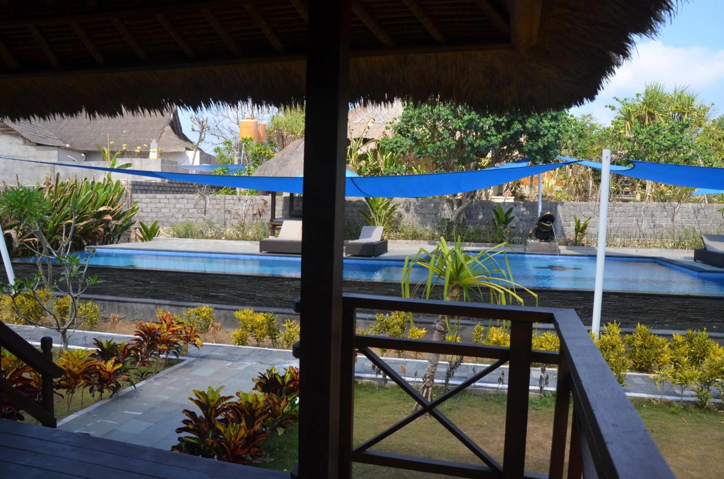 Balcony/Terrace in Sunset Villa Lembongan