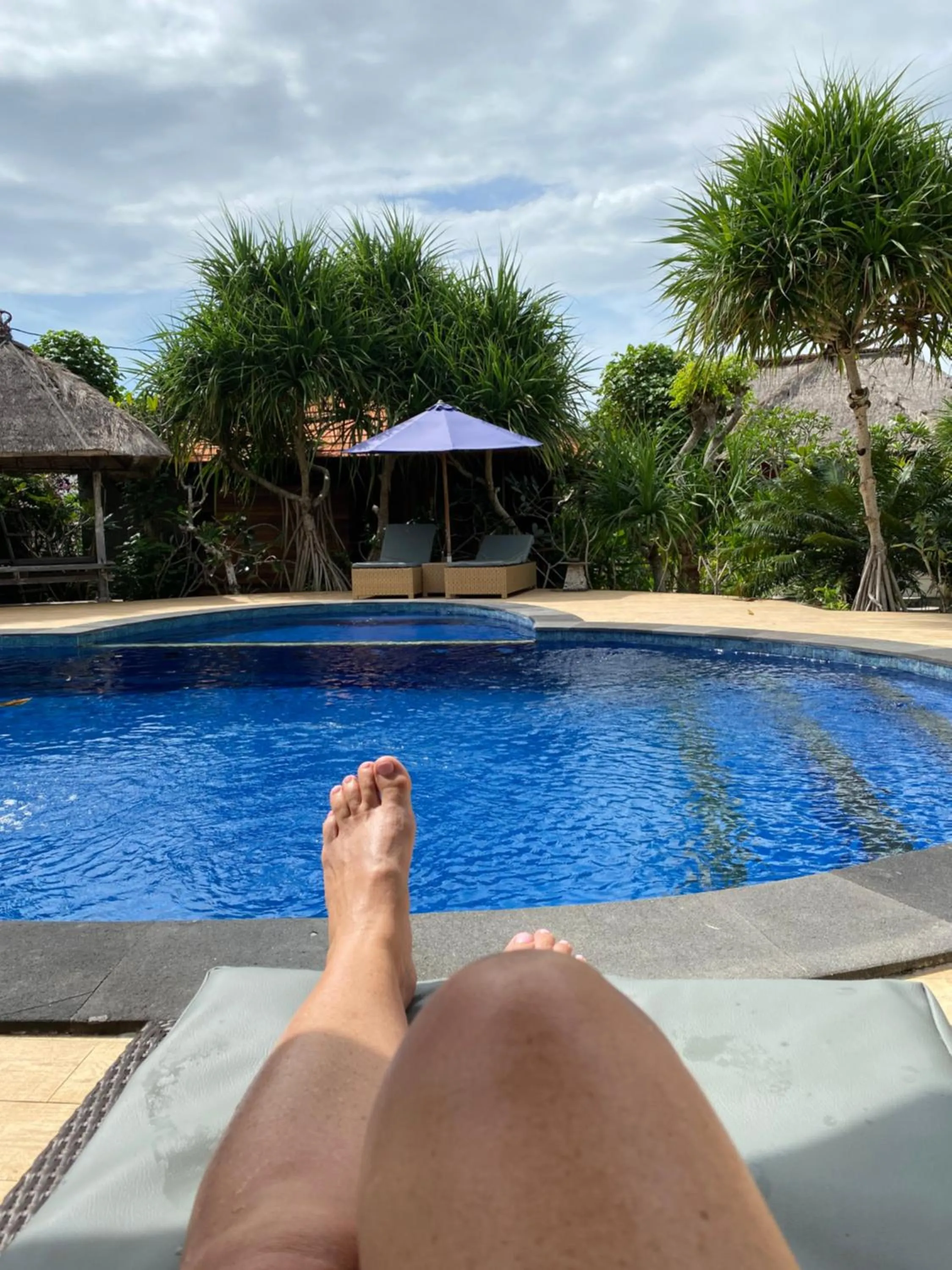 Swimming pool in Sunset Villa Lembongan
