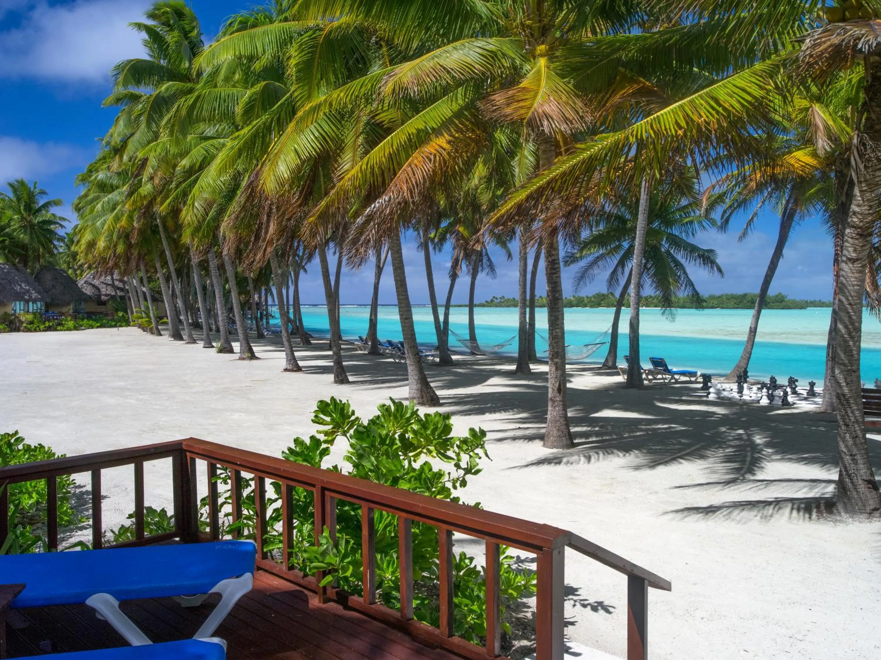 Balcony/Terrace in Aitutaki Lagoon Private Island Resort (Adults Only)