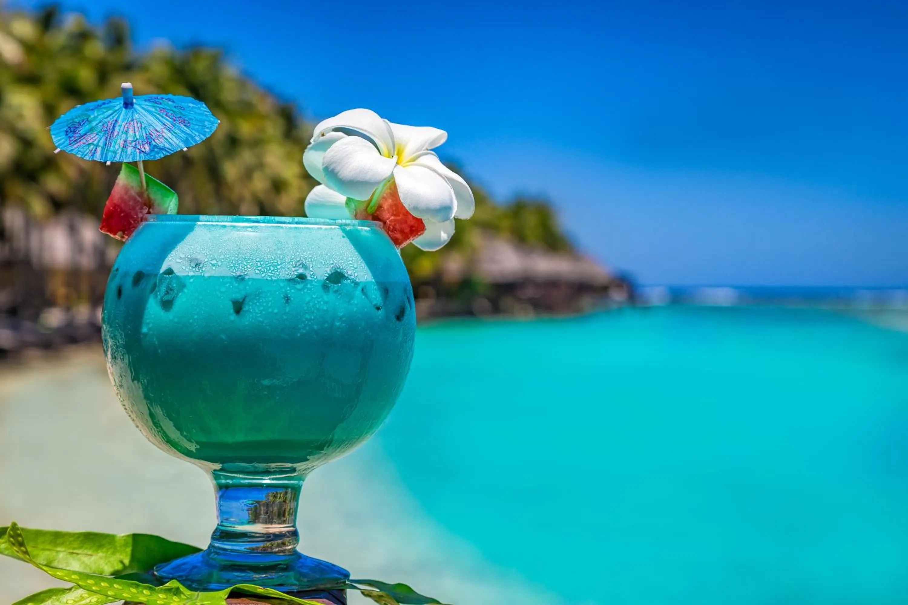 Alcoholic drinks in Aitutaki Lagoon Private Island Resort (Adults Only)