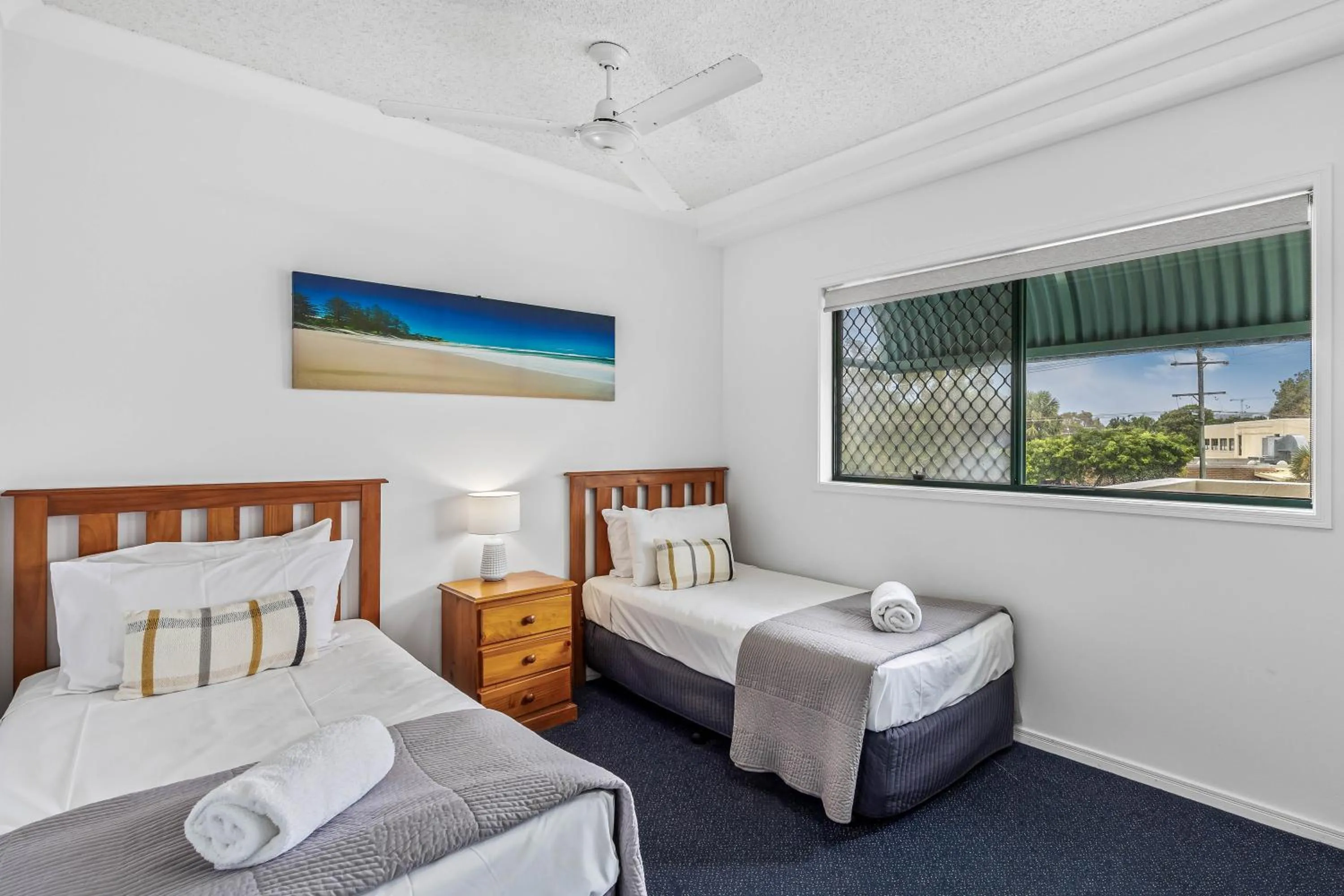 Bedroom, Bed in Sunshine Towers Boutique Apartments