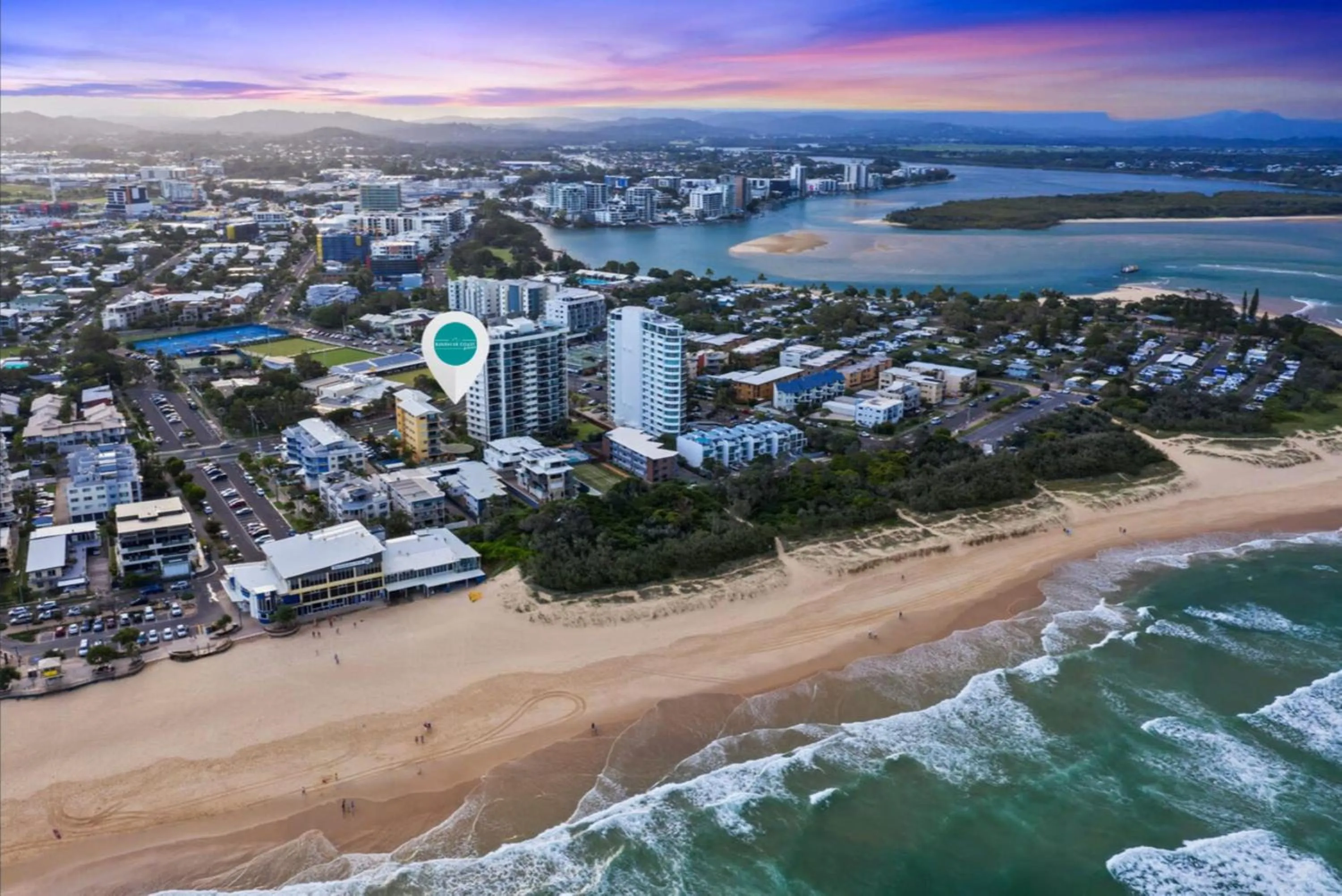 Property building in Sunshine Towers Boutique Apartments