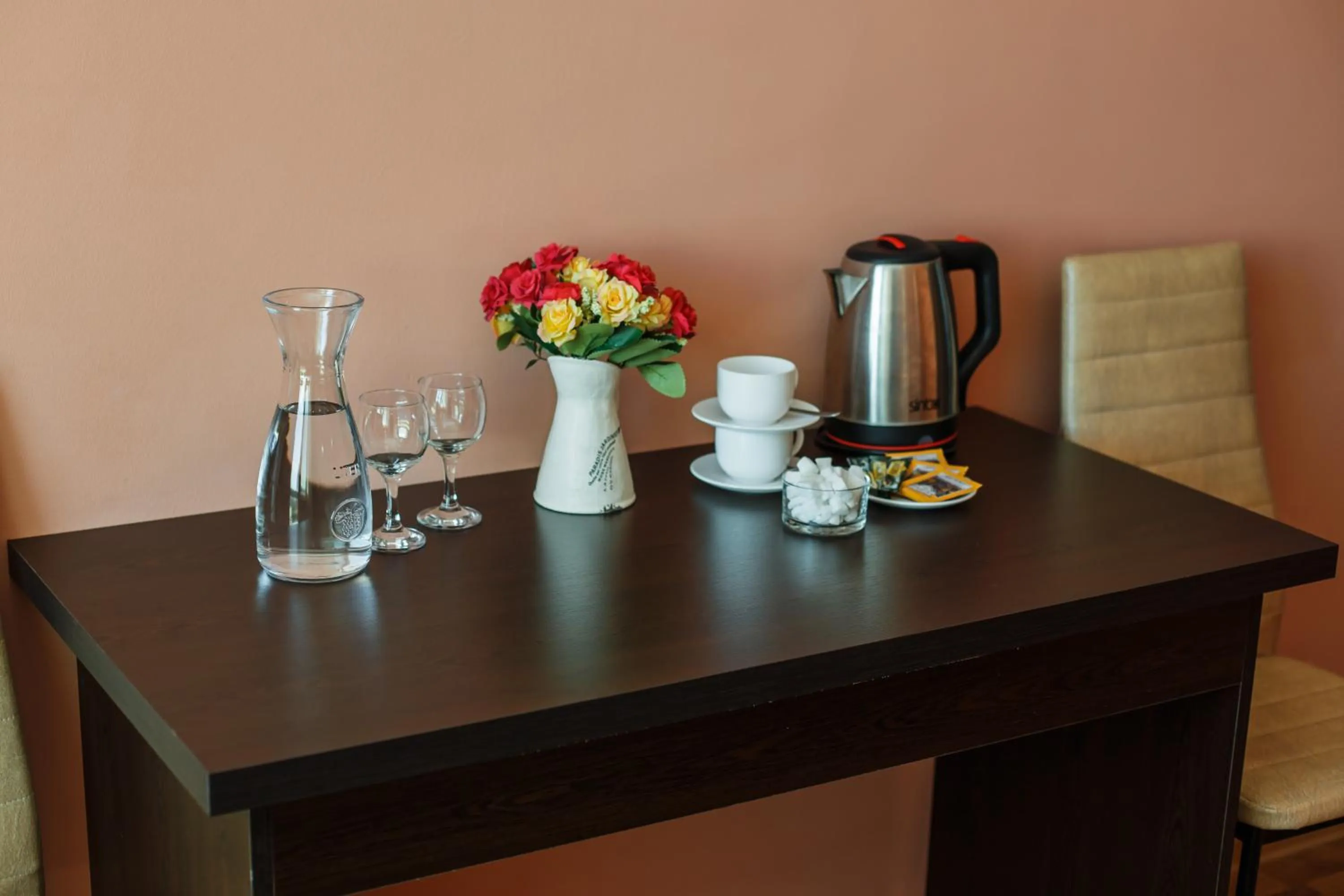 Coffee/tea facilities in Hotel Egrisi