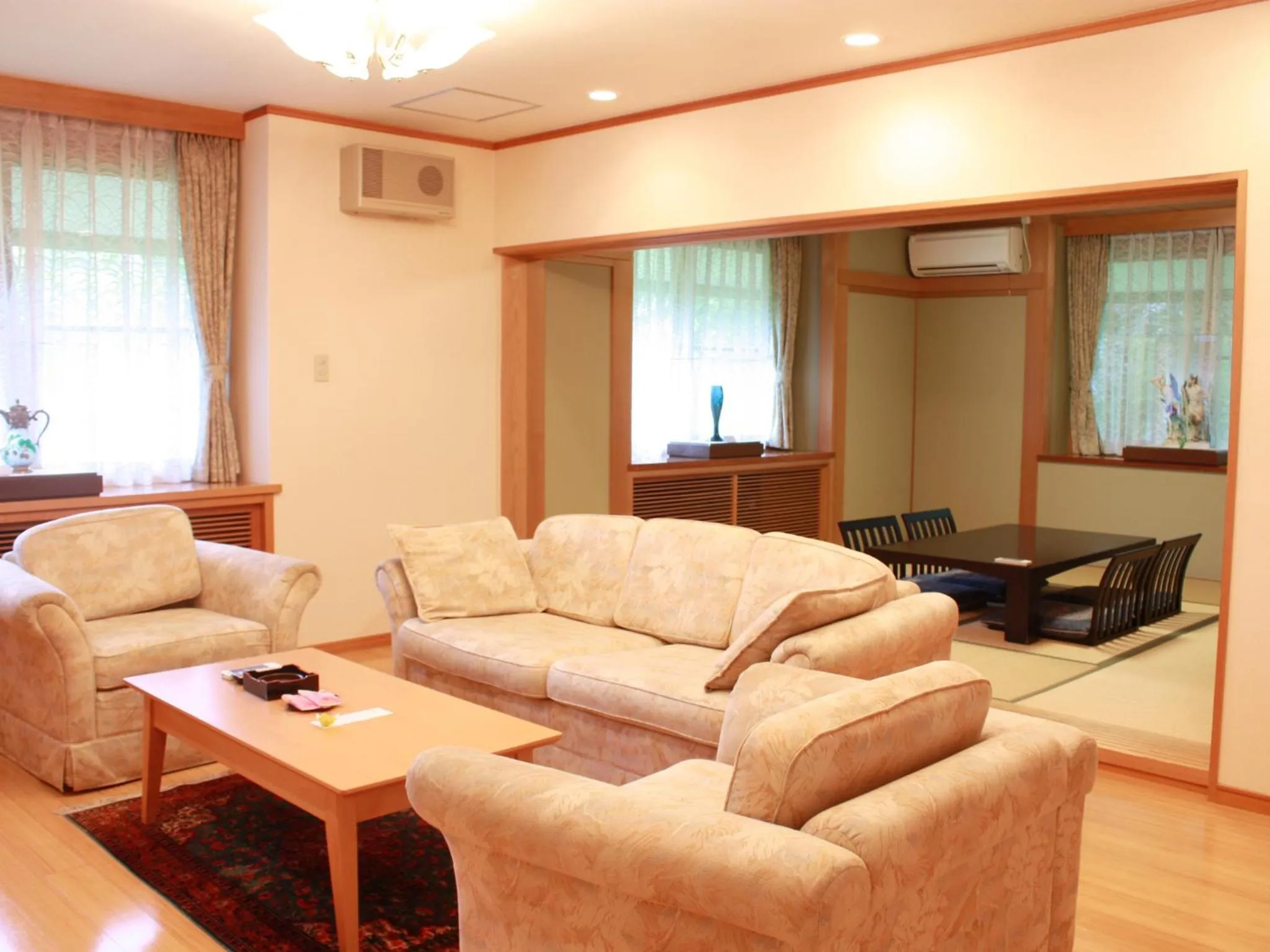 Photo of the whole room in Megahira Onsen Quelle Yoshiwa