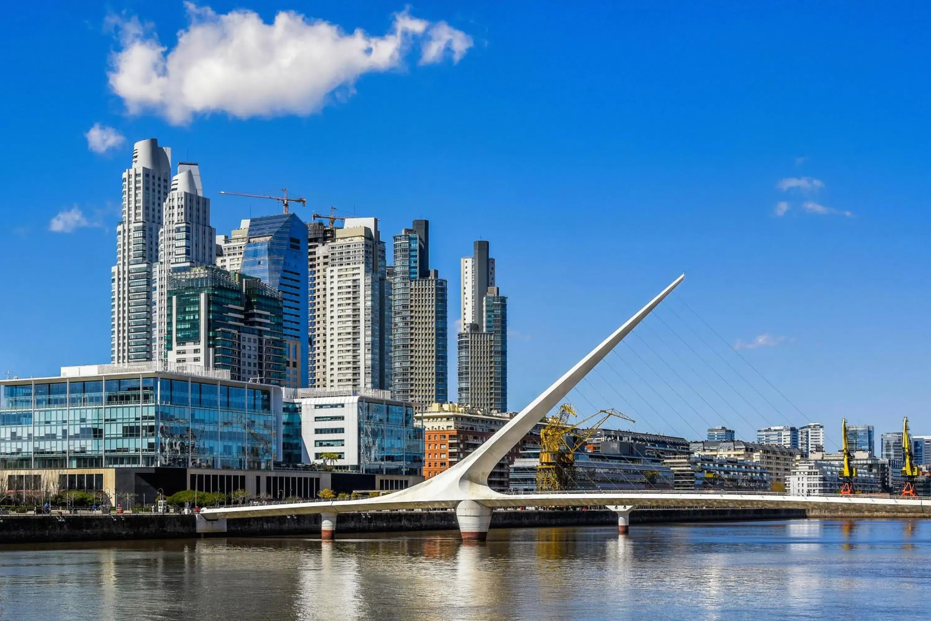 Nearby landmark in Modern Apartments in Puerto Madero Nearby landmark in Modern Apartments in Puerto Madero