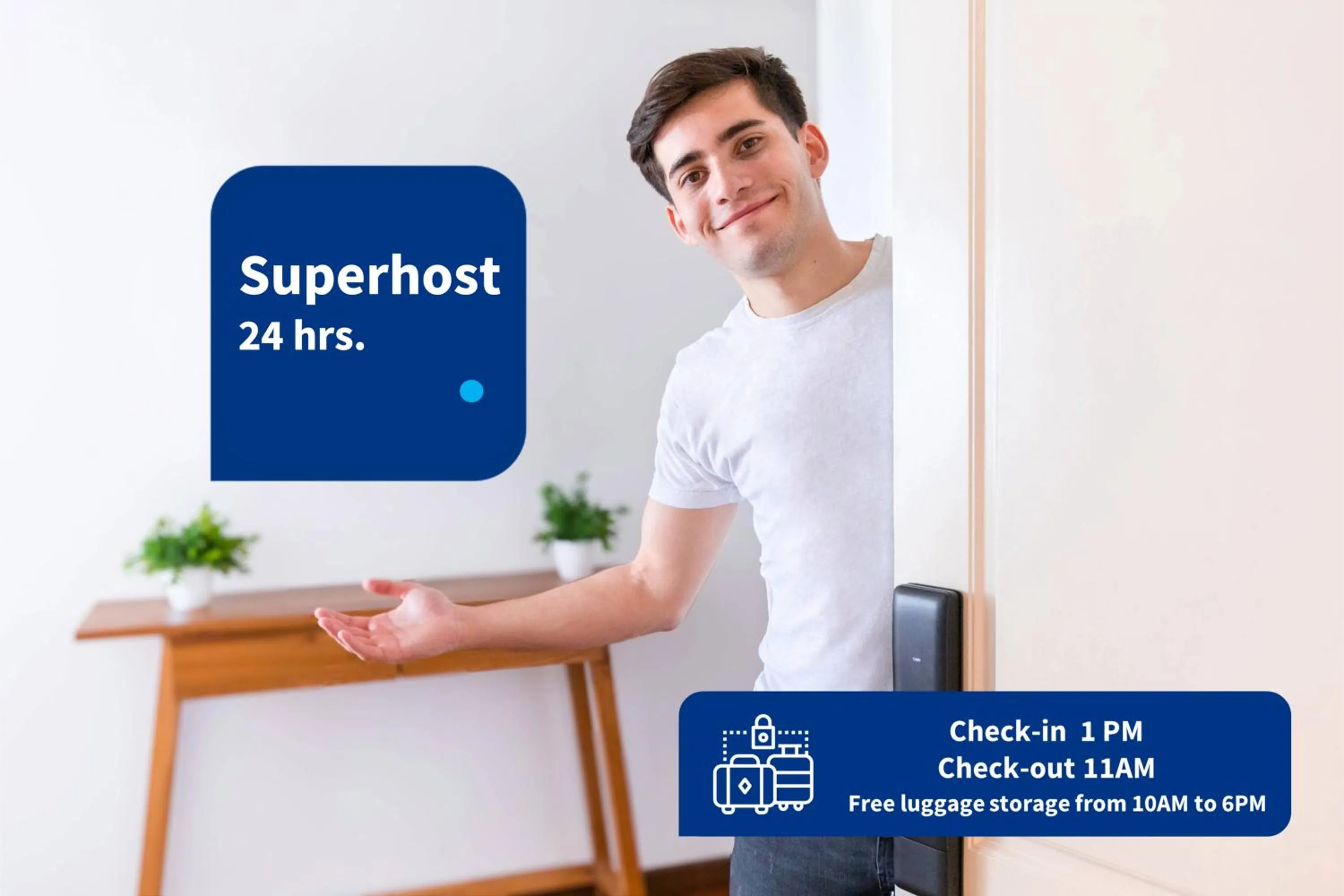 Staff in Modern Apartments in Puerto Madero