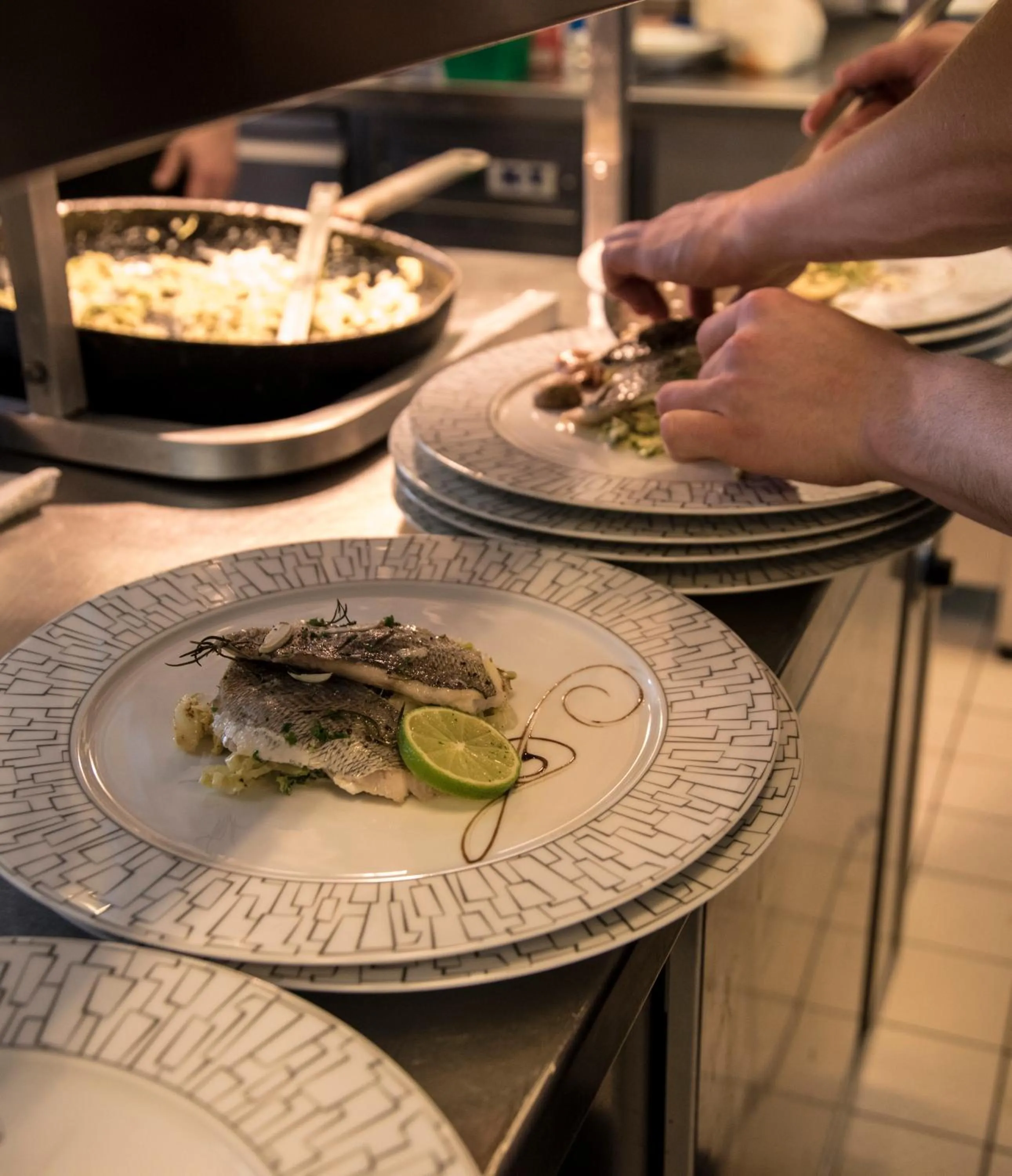 Food close-up in Campus Garden Businesshotel