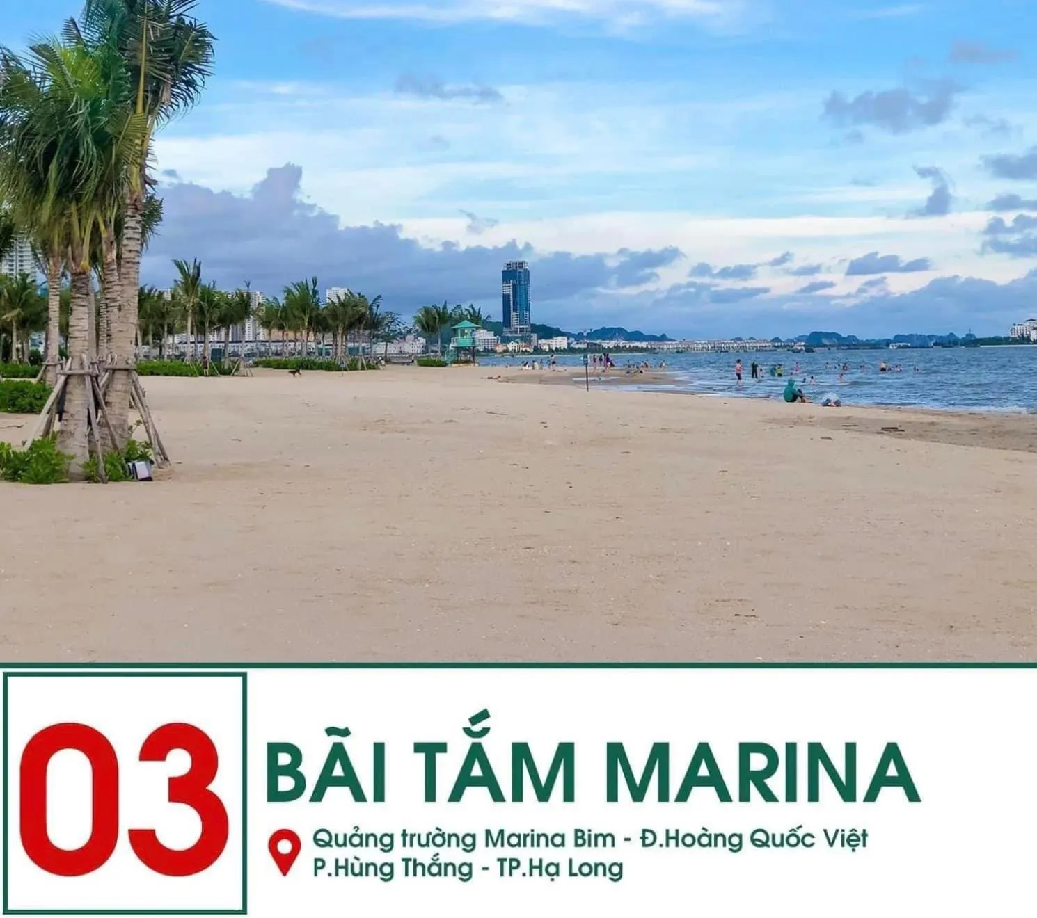 Beach in Green Pearl Villa Ha Long