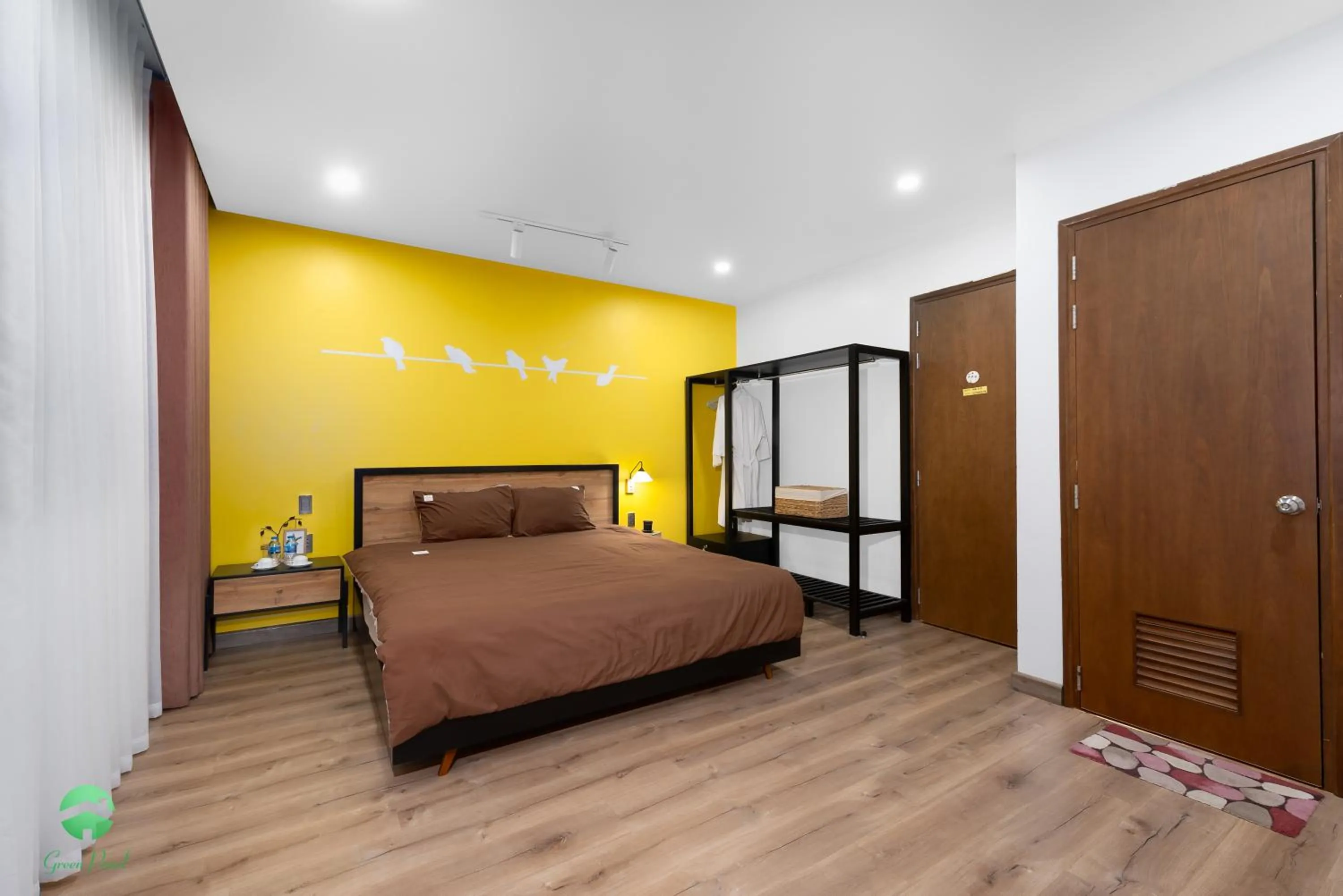 Bedroom, Bed in Green Pearl Villa Ha Long