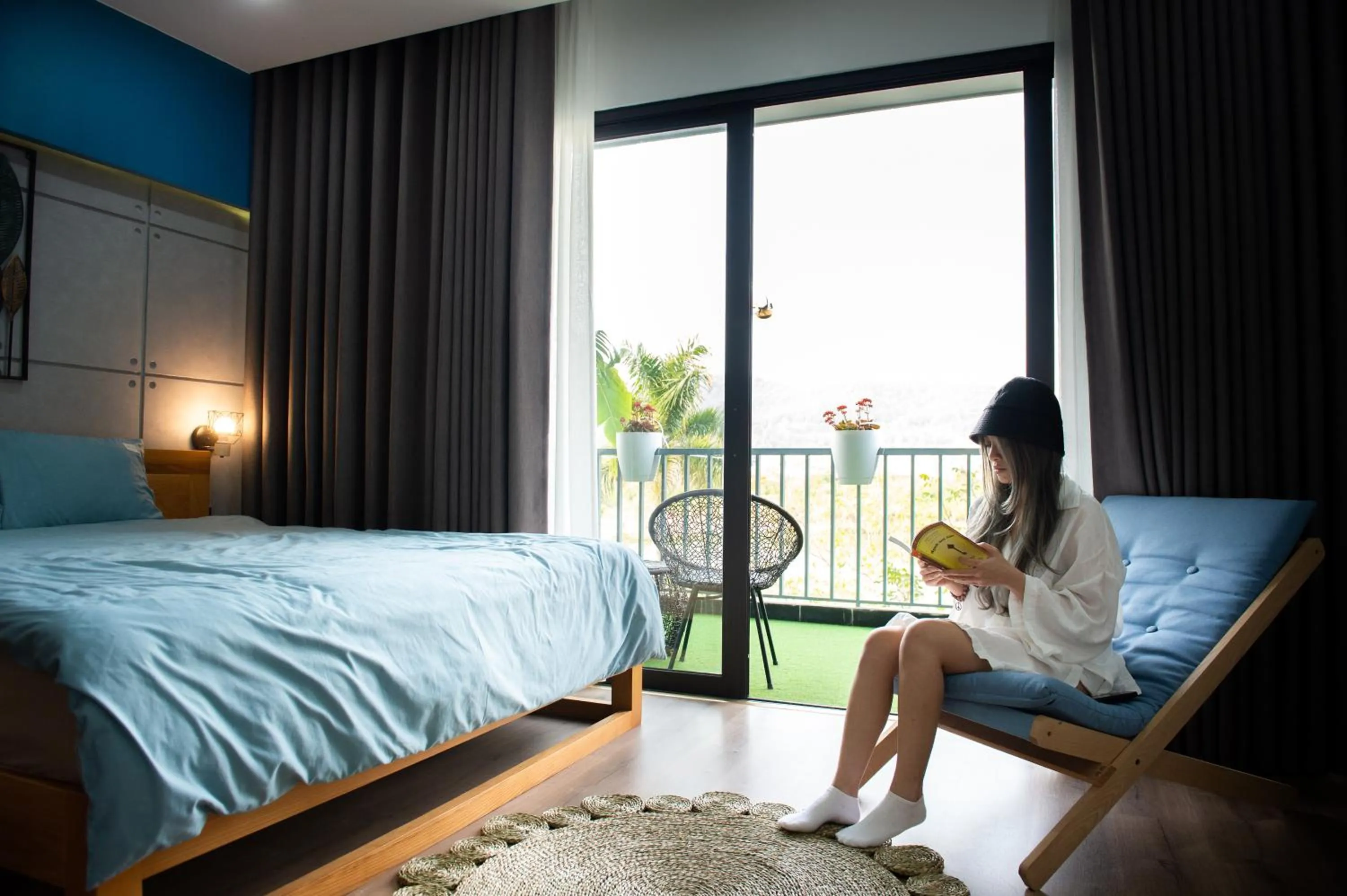 Bed in Green Pearl Villa Ha Long