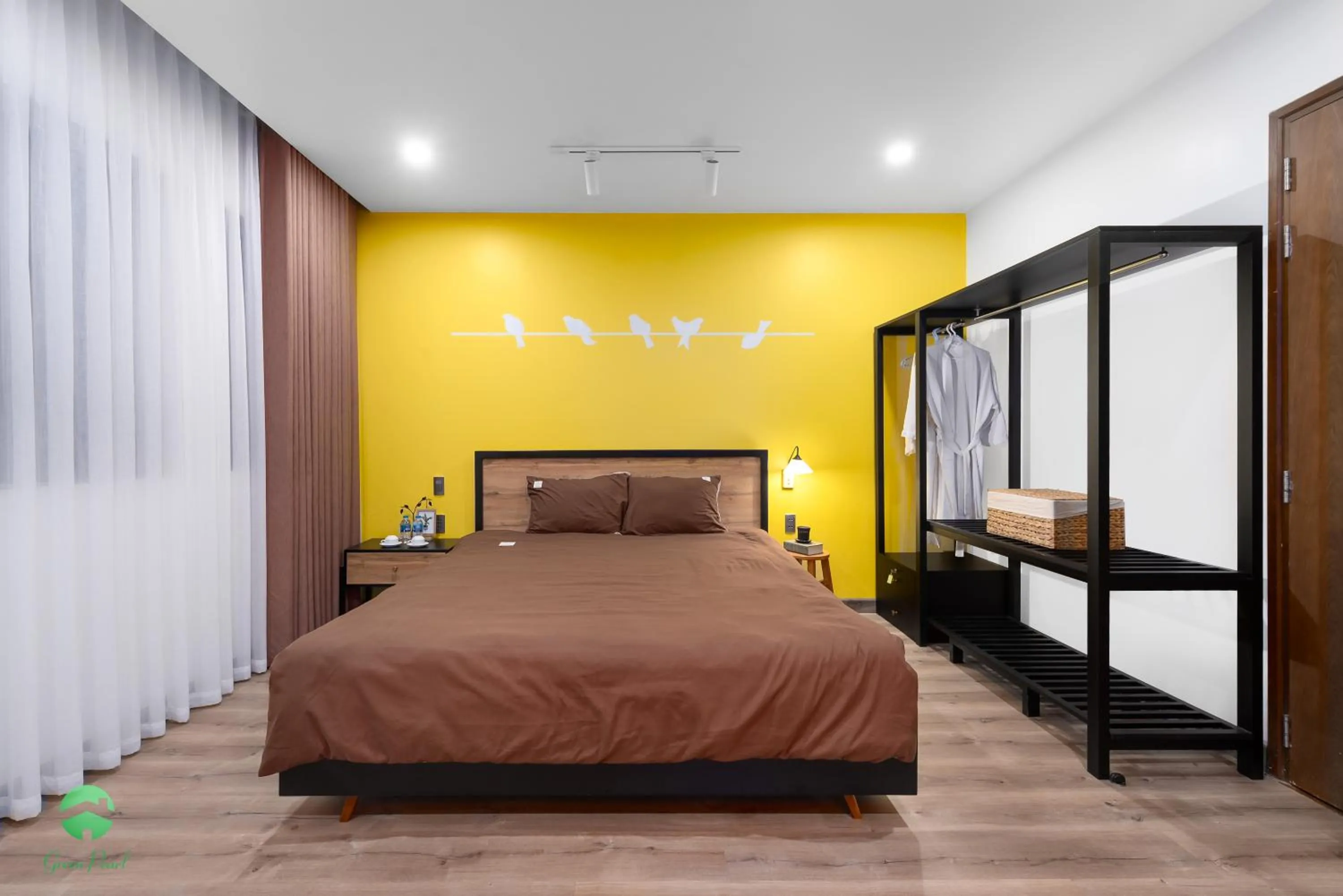 Bed in Green Pearl Villa Ha Long