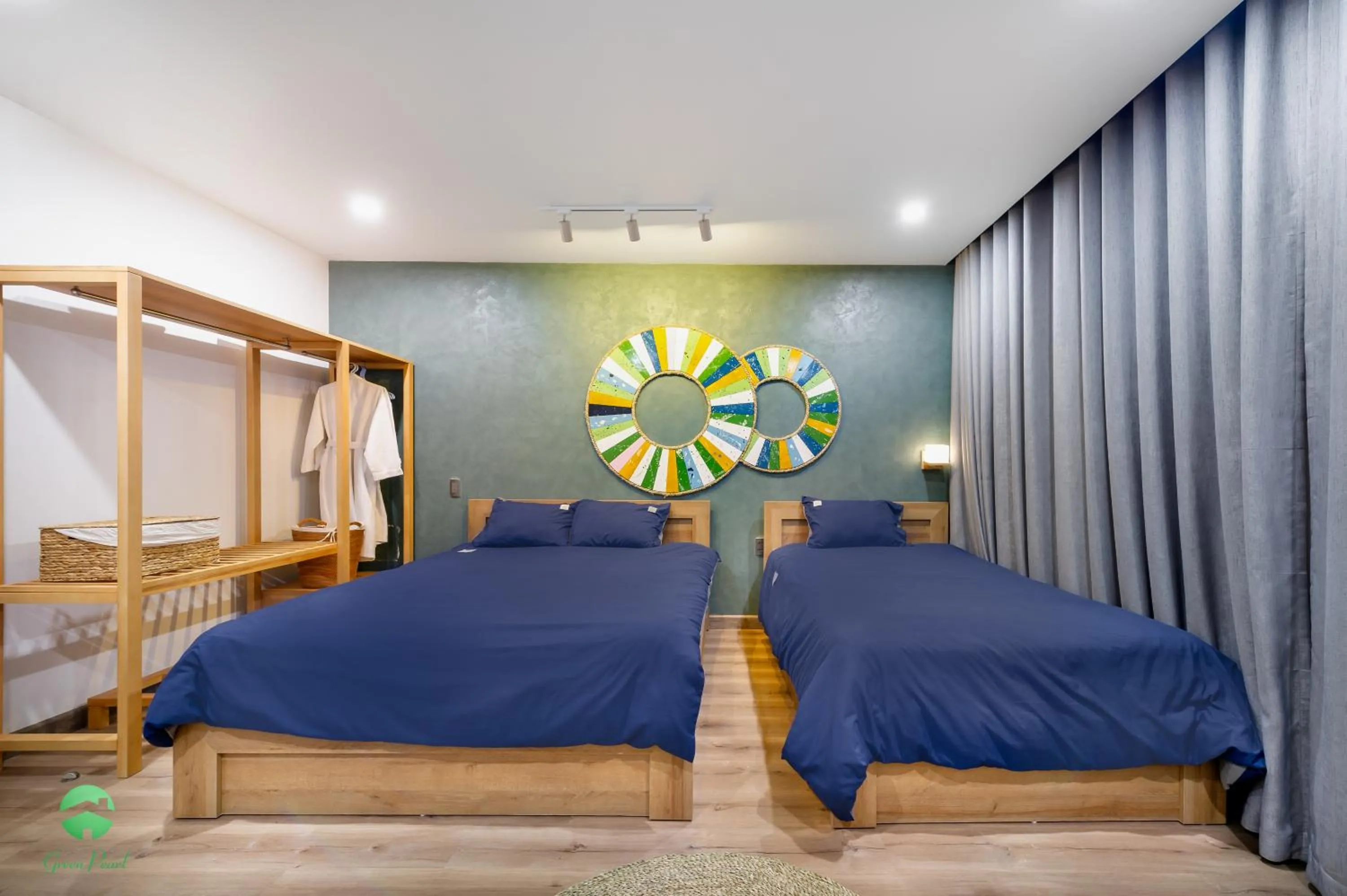 Bed in Green Pearl Villa Ha Long