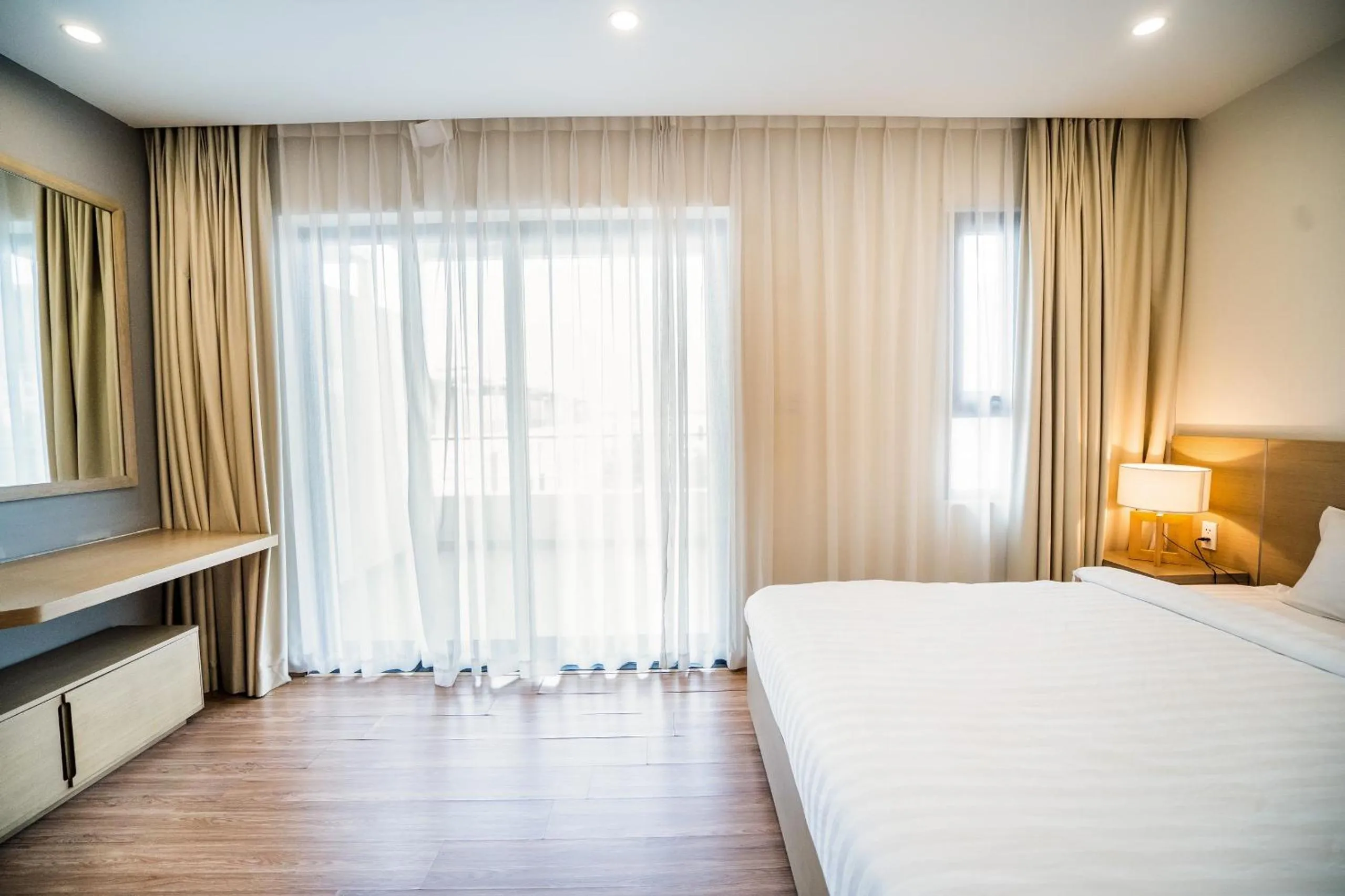 Bed in Green Pearl Villa Ha Long